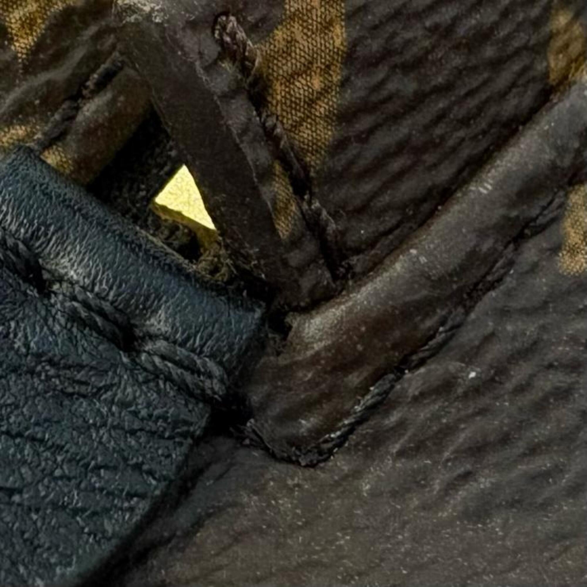 Louis Vuitton Black Brown Monogram Monogram Backpack (Pre-Owned)