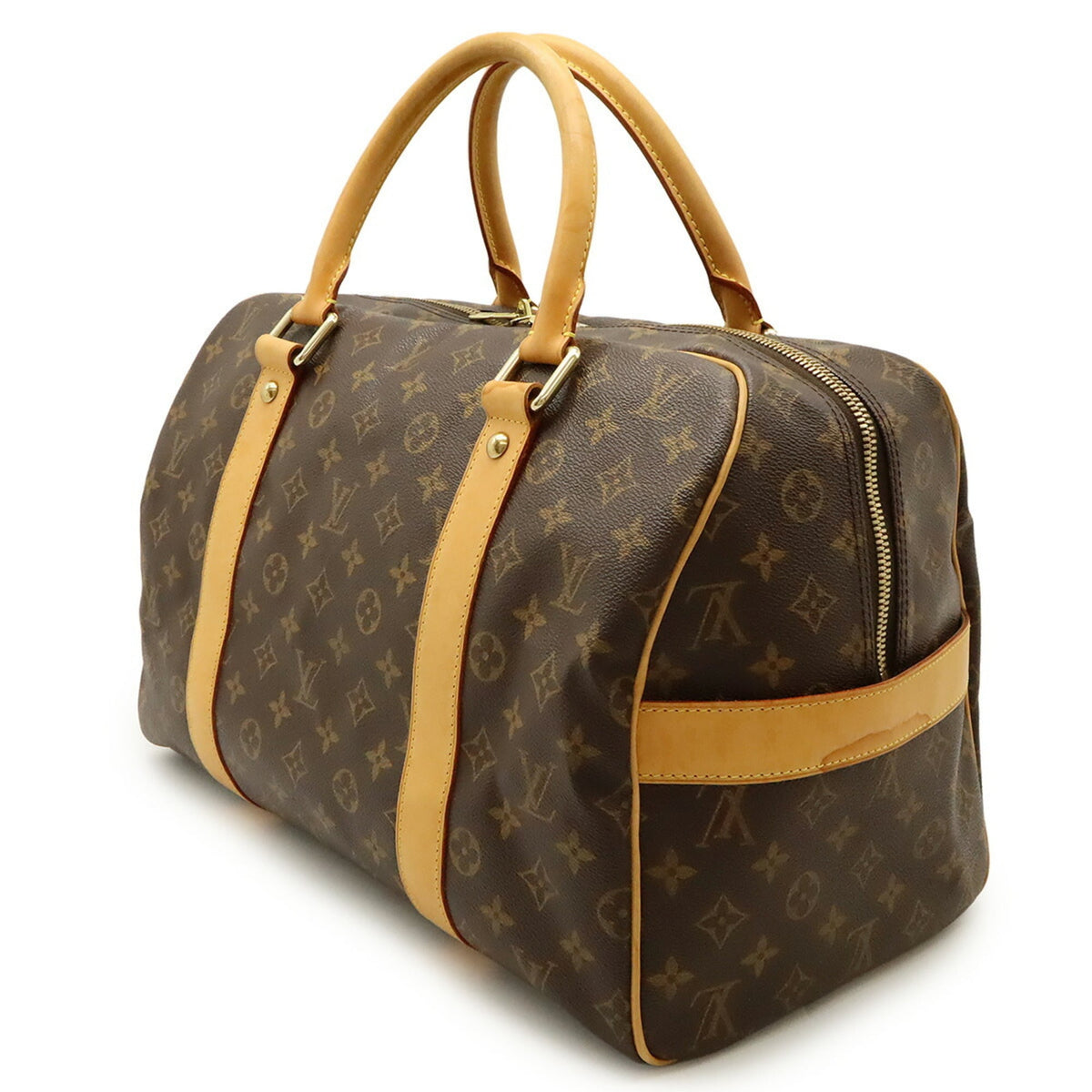 Louis Vuitton Brown Monogram Monogram Boston Bag Handbag (Pre-Owned)