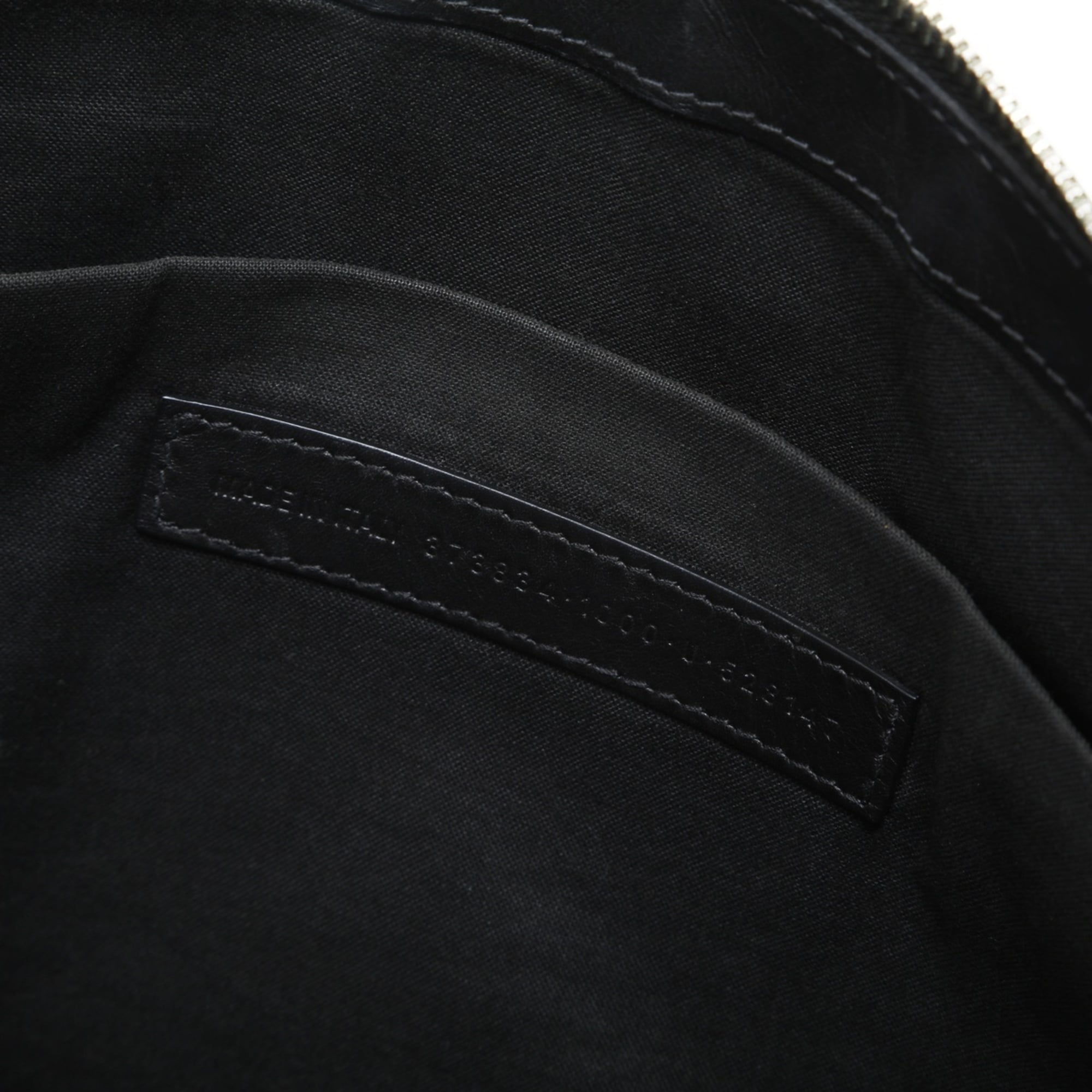 Balenciaga Black Canvas Clutch Bag (Pre-Owned)