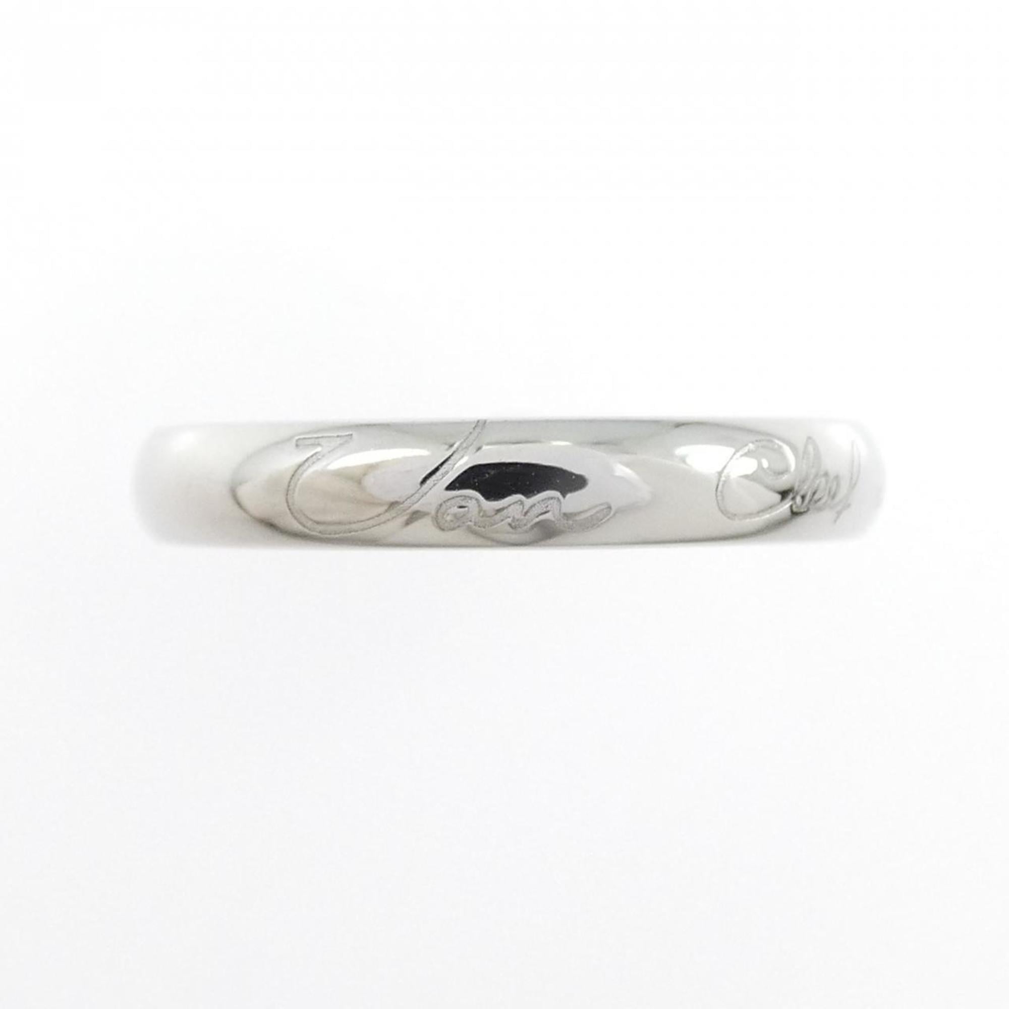 Van Cleef & Arpels Platinum 950 Band Ring (Pre-Owned)