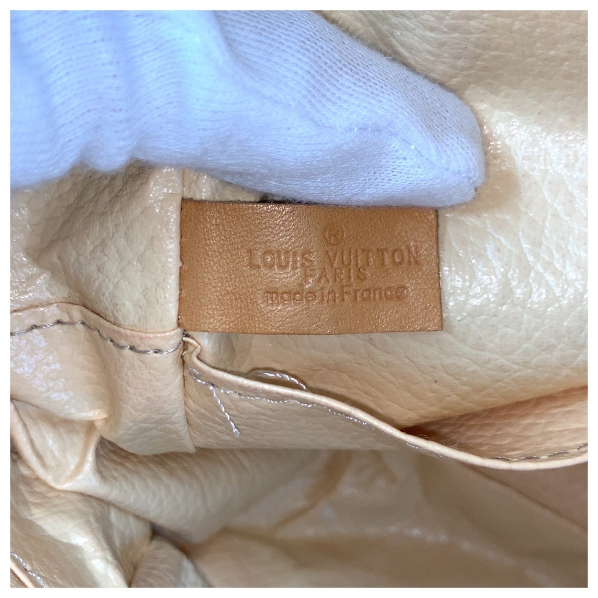Louis Vuitton Brown Pvc Pouch (Pre-Owned)