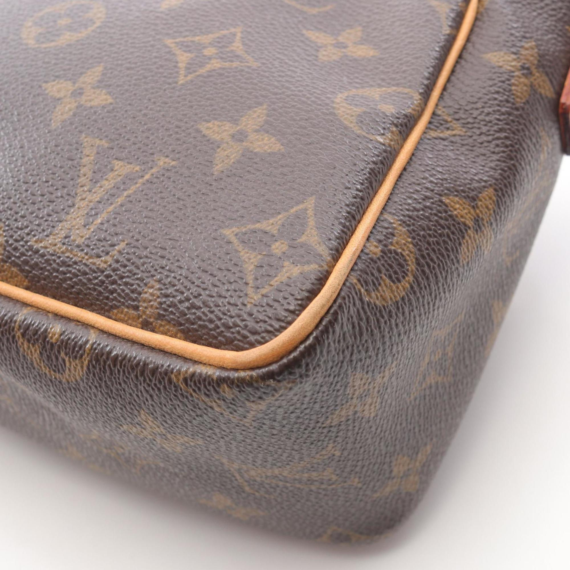 Louis Vuitton Brown Pvc Leather Shoulder Bag (Pre-Owned)