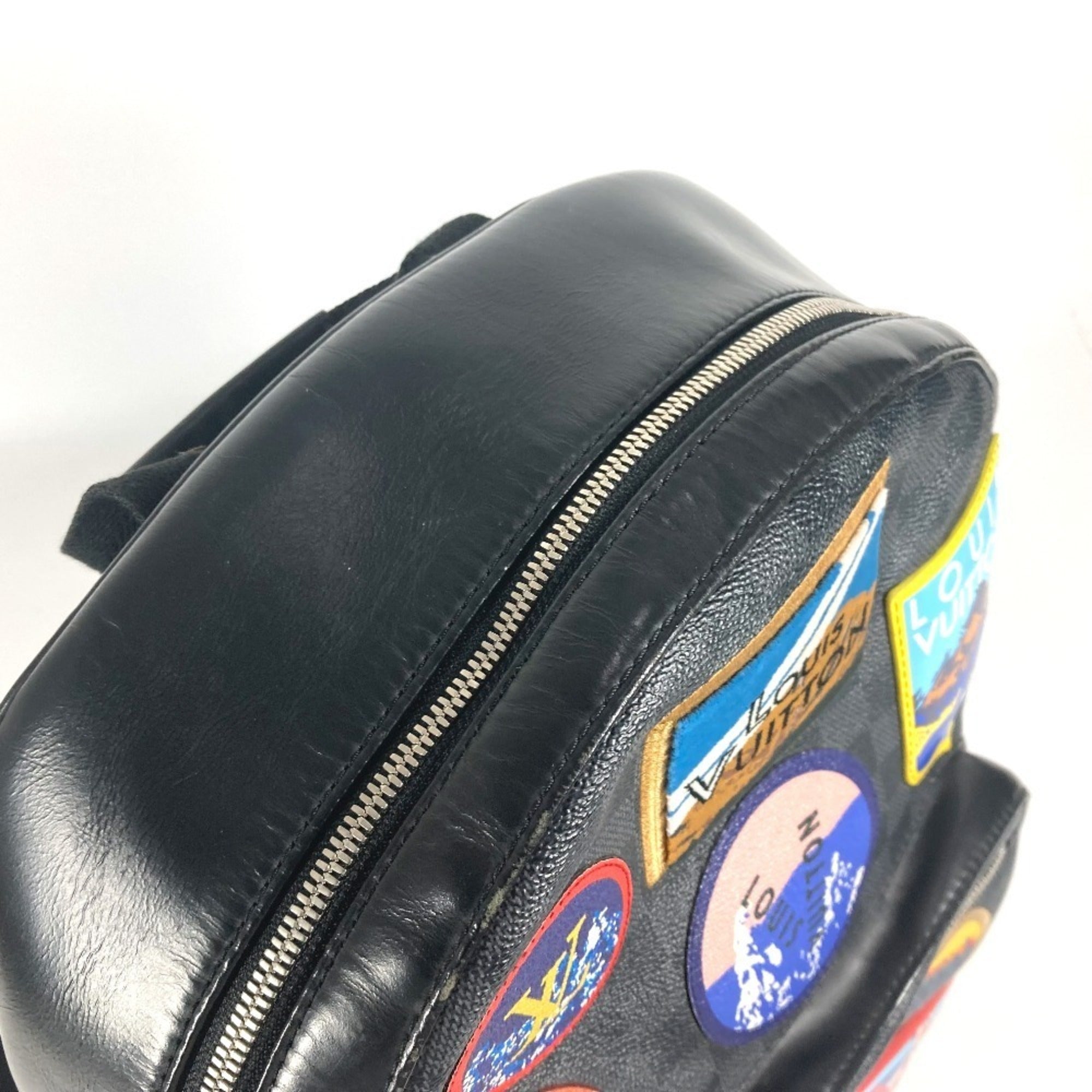 Louis Vuitton Black Damier Graphite Backpack (Pre-Owned)