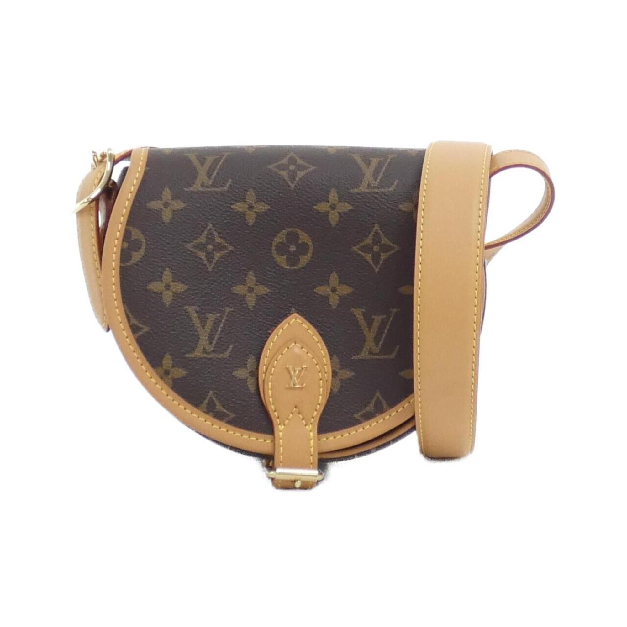 Louis Vuitton Marron Coated Canvas Shoulder Bag (Pre-Owned)