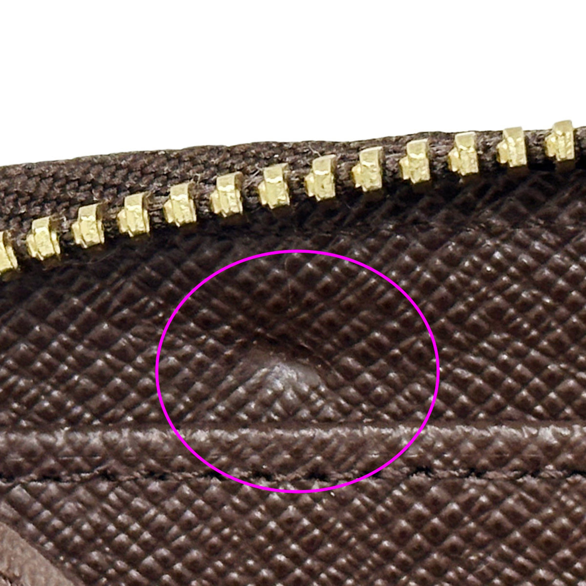 Louis Vuitton Damier Brown Ebene Damier Canvas Long Wallet (Bi-Fold) (Pre-Owned)