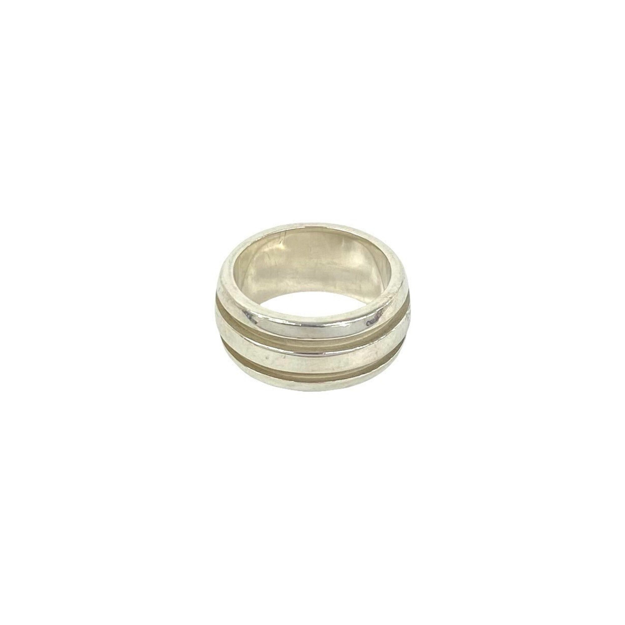 Tiffany Silver Silver 925 Band Ring (Pre-Owned)