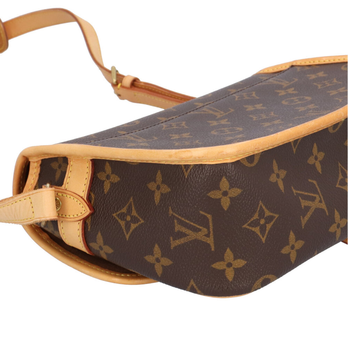 Louis Vuitton Brown Monogram Canvas Shoulder Bag (Pre-Owned)