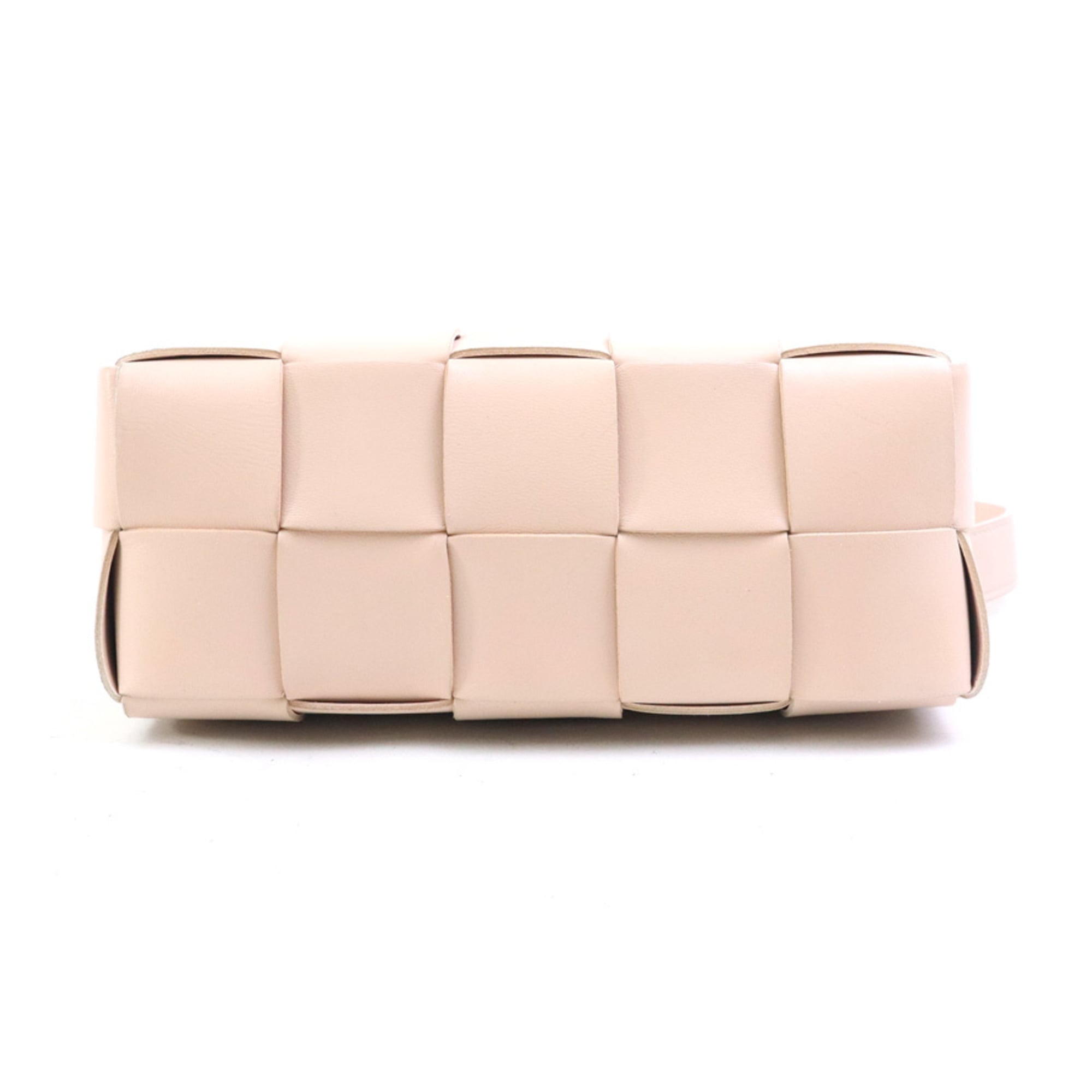 Bottega Veneta Light Pink Leather Handbag (Pre-Owned)