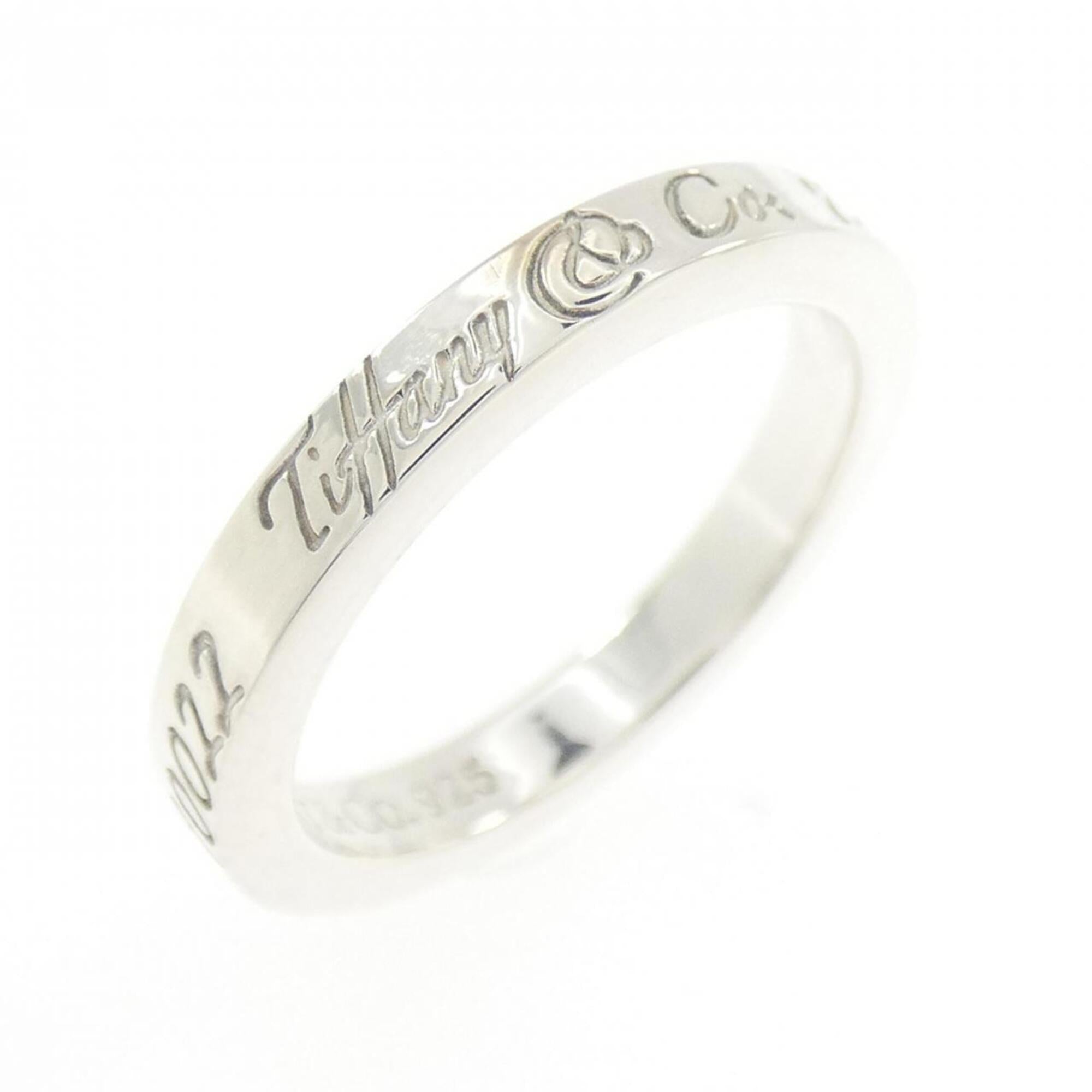 Tiffany Silver Silver 925 Band Ring (Pre-Owned)