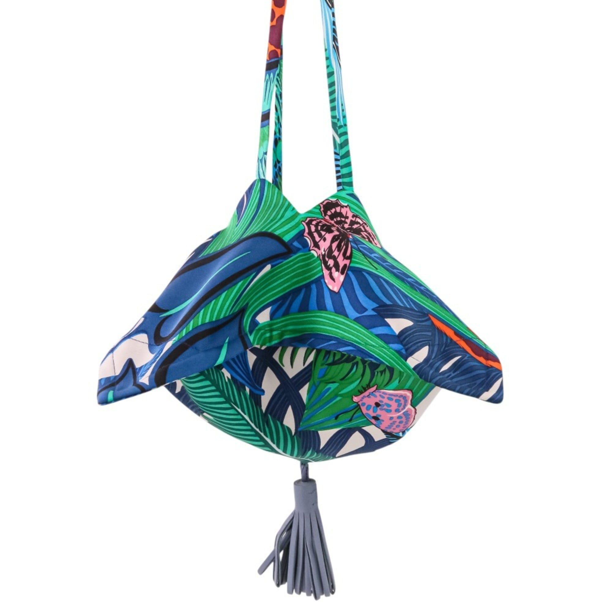 Hermes Multi-Color Silk Shoulder Bag (Pre-Owned)