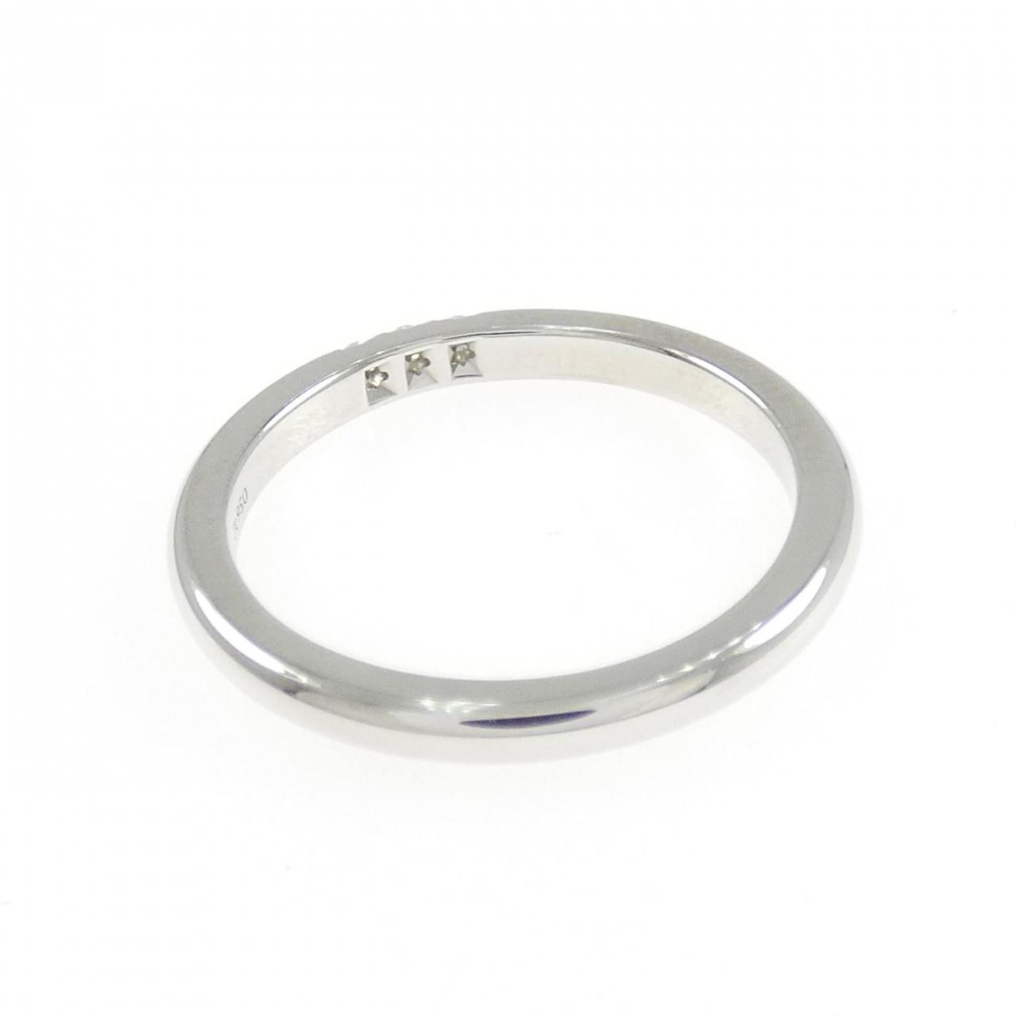Tiffany Silver Platinum 950 Band Ring (Pre-Owned)