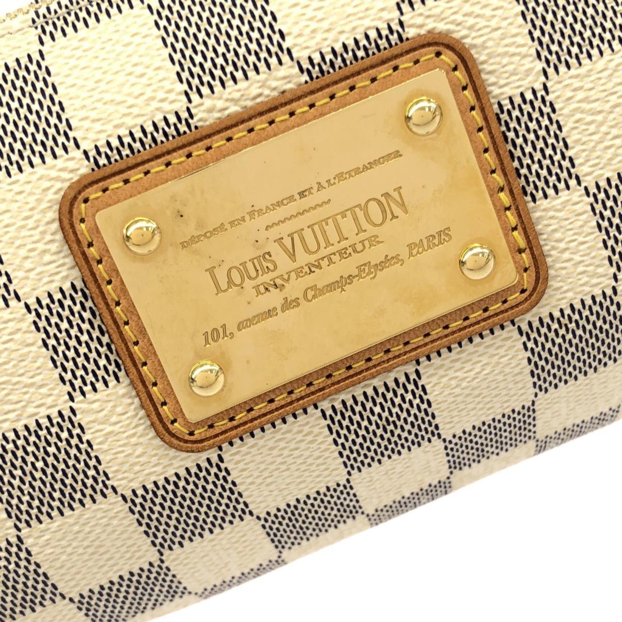 Louis Vuitton Azur Coated Canvas Shoulder Bag (Pre-Owned)