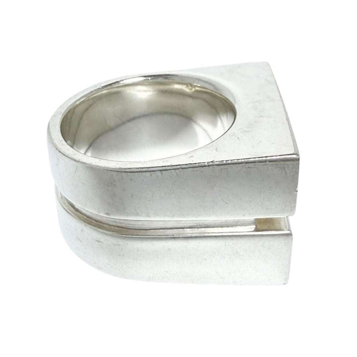 Gucci Silver 925 Band Ring (Pre-Owned)
