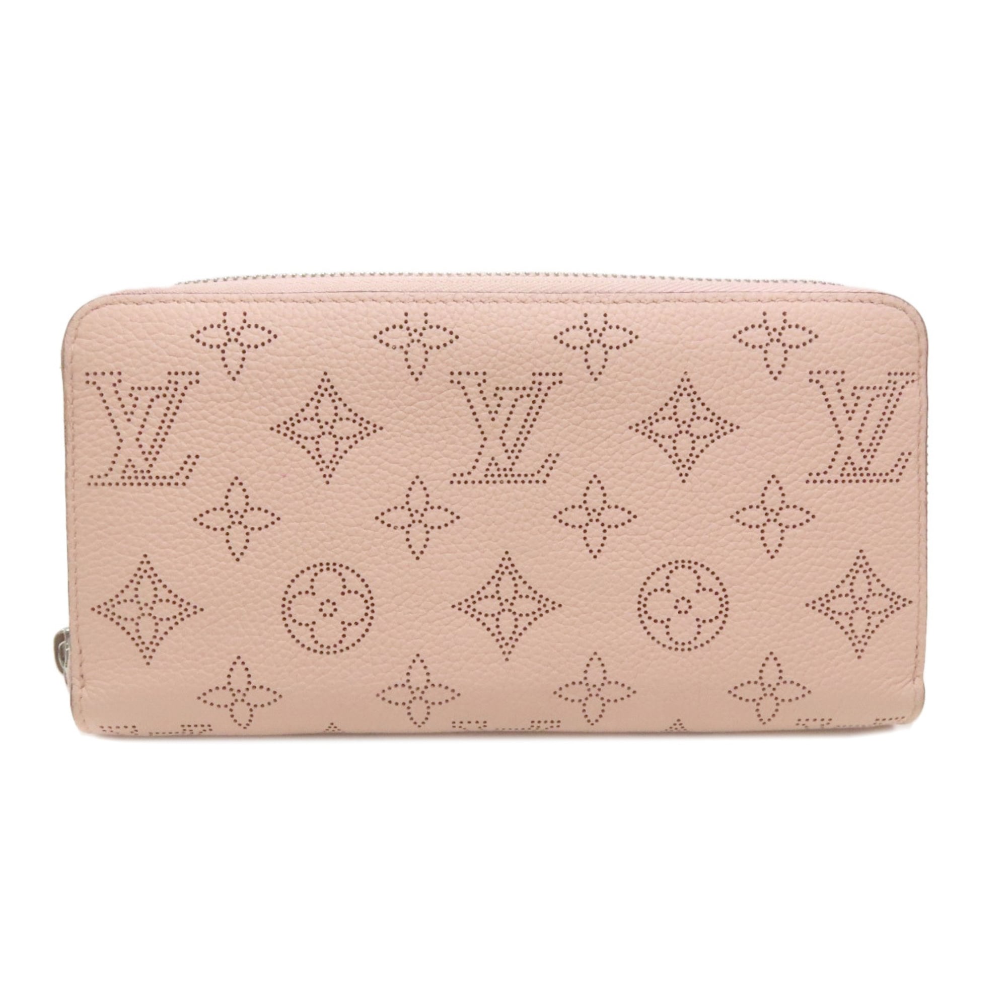 Louis Vuitton Magnolia Mahina Leather Leather Long Wallet (Bi-Fold) (Pre-Owned)