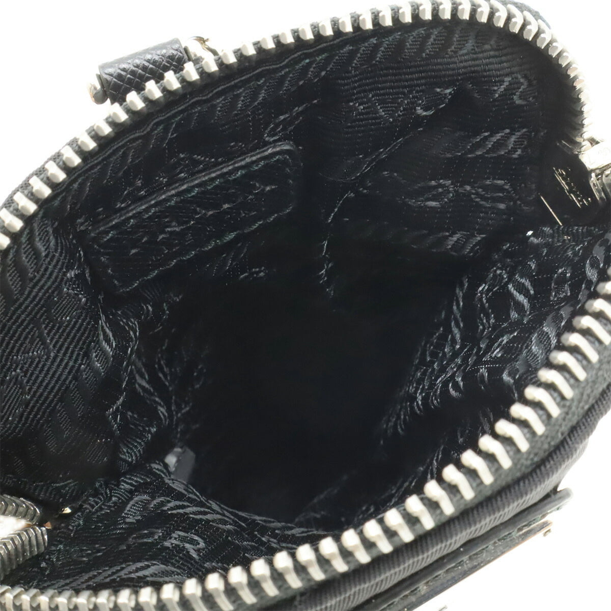 Prada Black Nero Nylon Handbag Pouch Shoulder Bag (Pre-Owned)