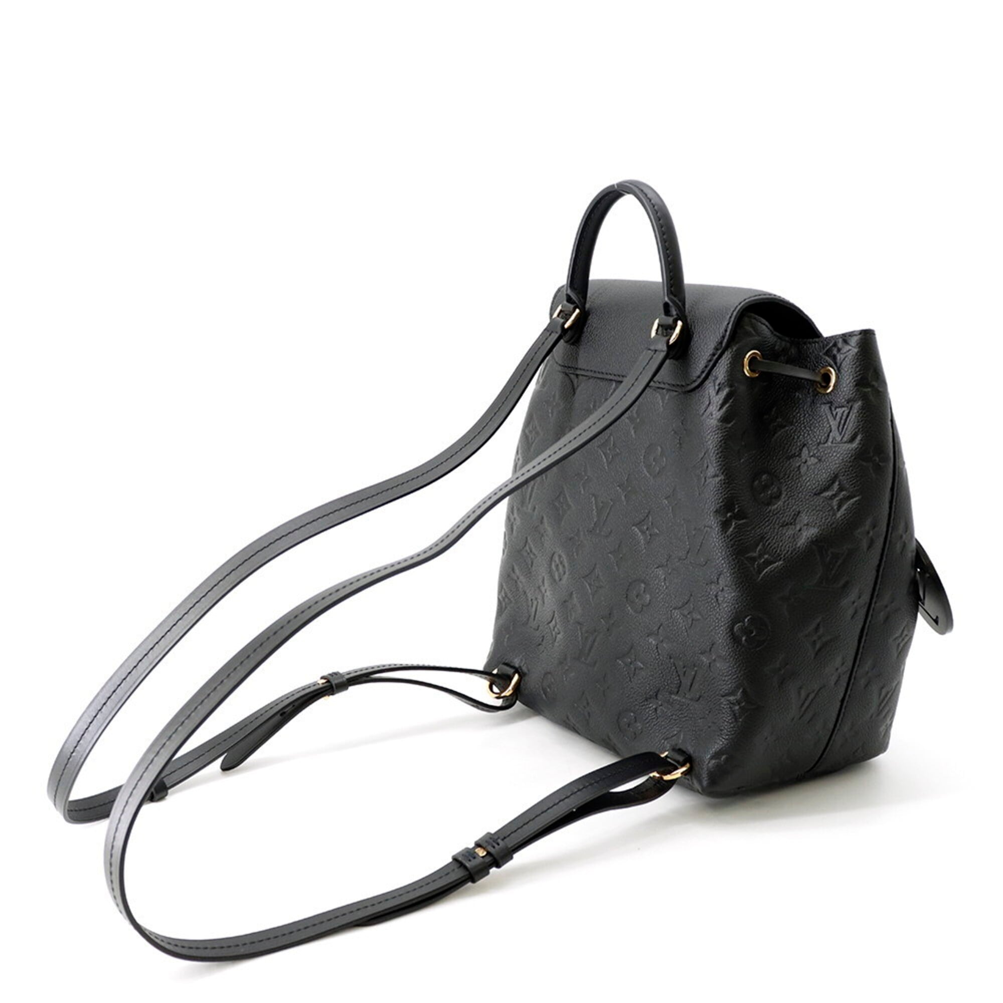 Louis Vuitton Black Monogram Noir Monogram Empreinte Backpack (Pre-Owned)