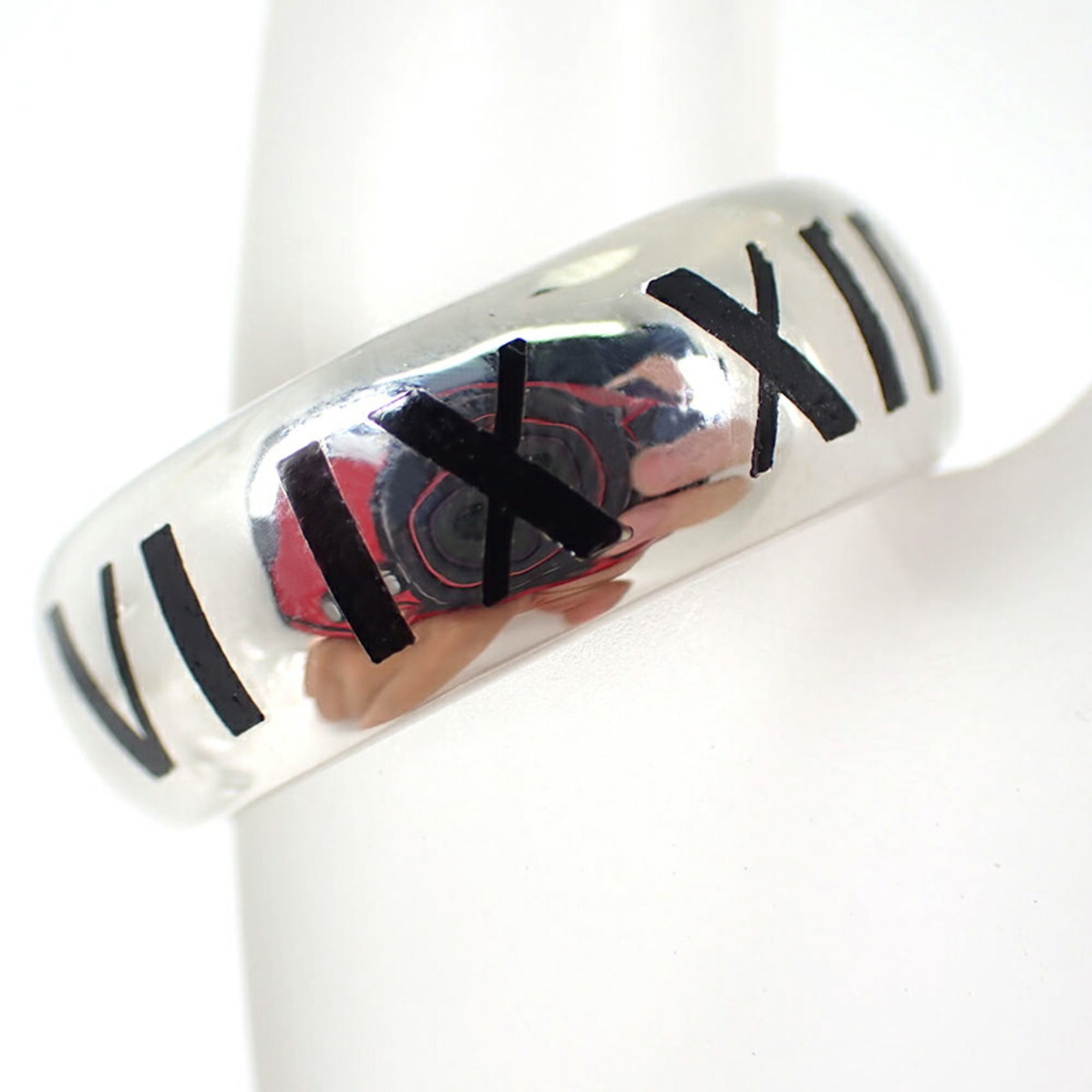 Tiffany Sterling Silver 925 Band Ring (Pre-Owned)
