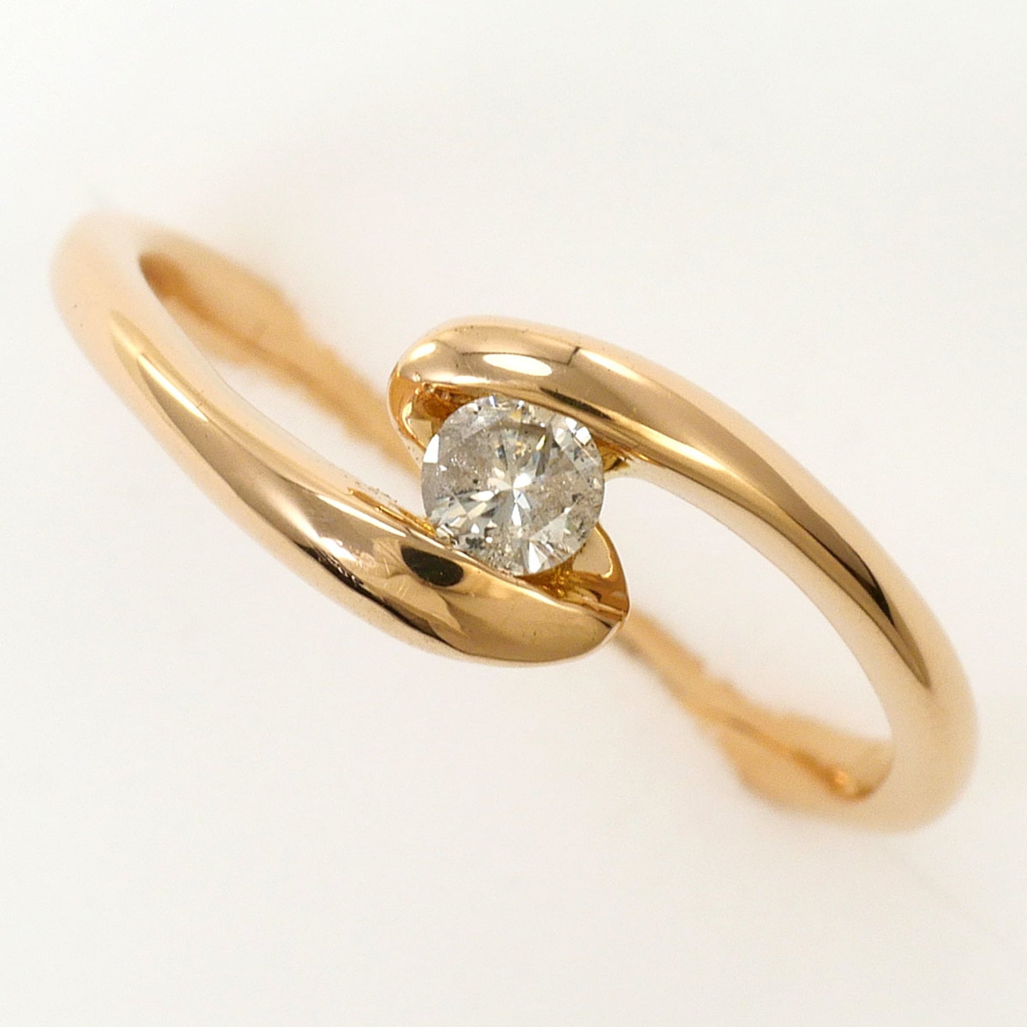 Unbranded Pink Gold Pink Gold (18K) Band Ring (Pre-Owned)