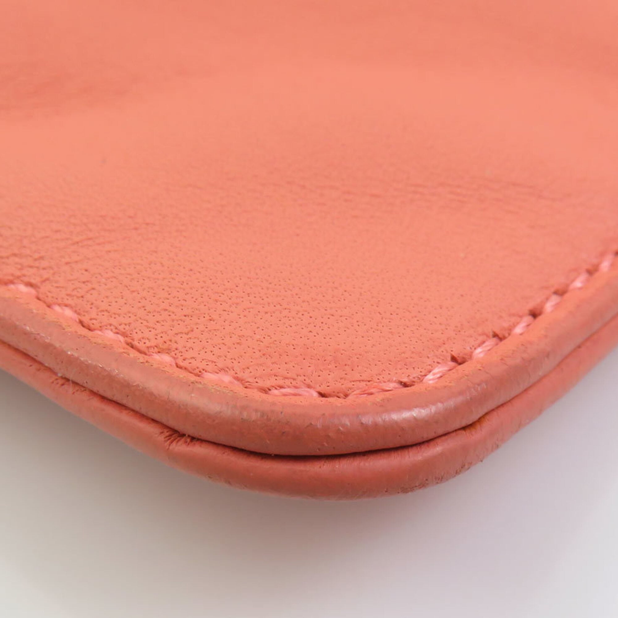 Loewe Salmon Pink Leather Handbag Tote Bag (Pre-Owned)