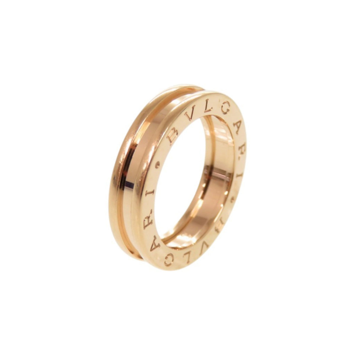 Bvlgari Pink Gold Pink Gold (18K) Band Ring (Pre-Owned)