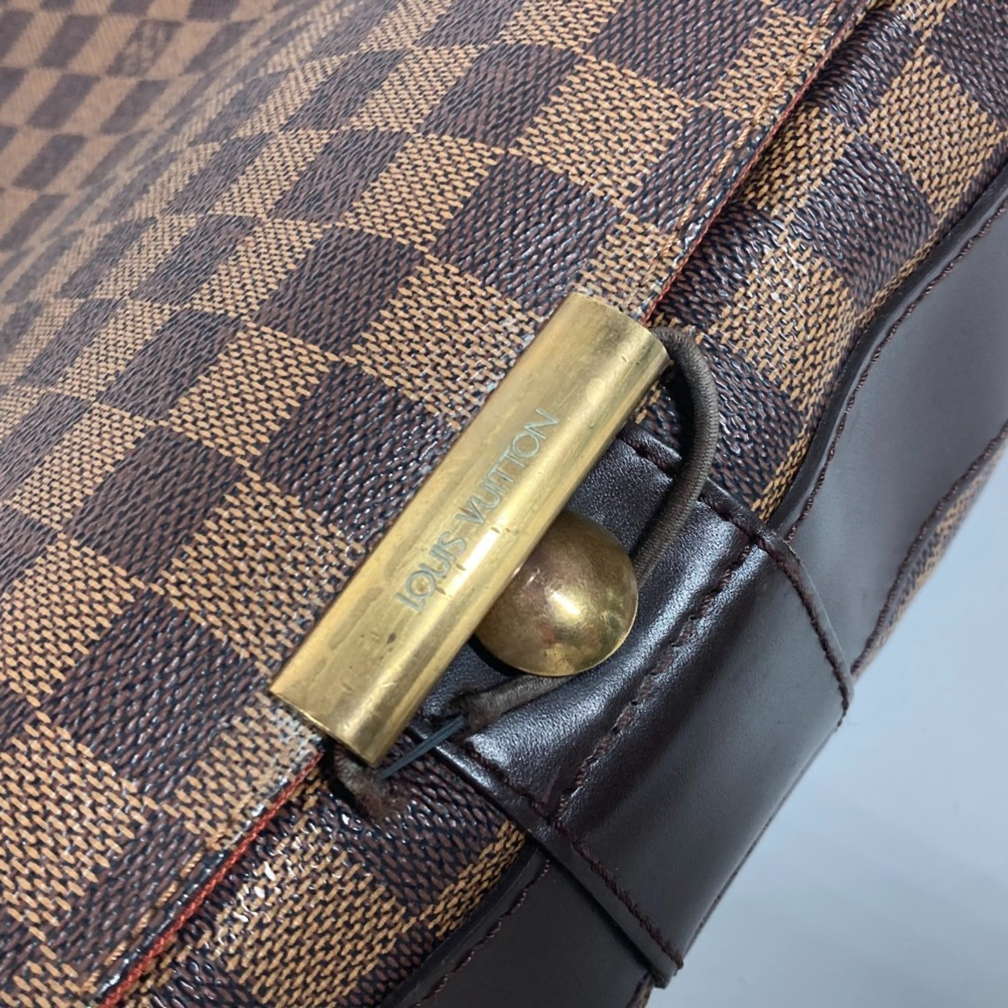 Louis Vuitton Brown Damier Canvas Ebene Damier Canvas Messenger Bag Shoulder Bag (Pre-Owned)