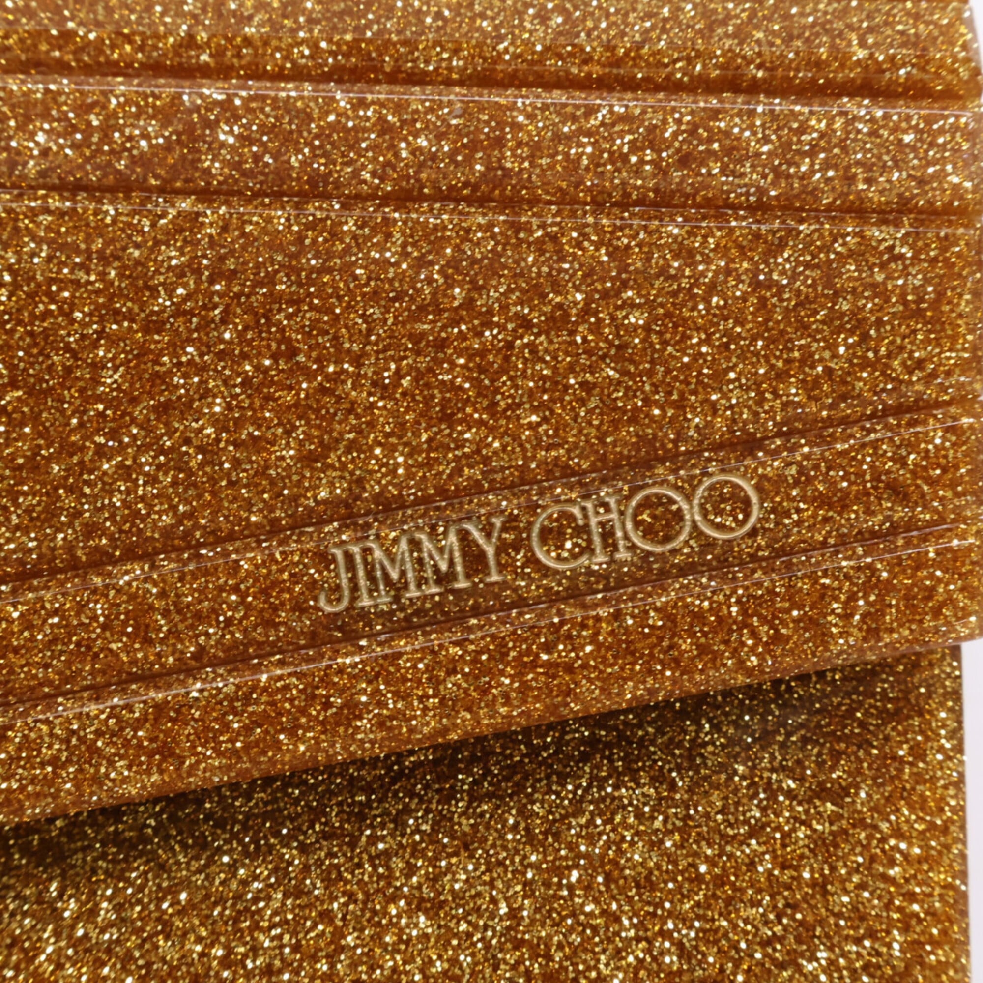 Jimmy Choo Gold Shoulder Bag (Pre-Owned)