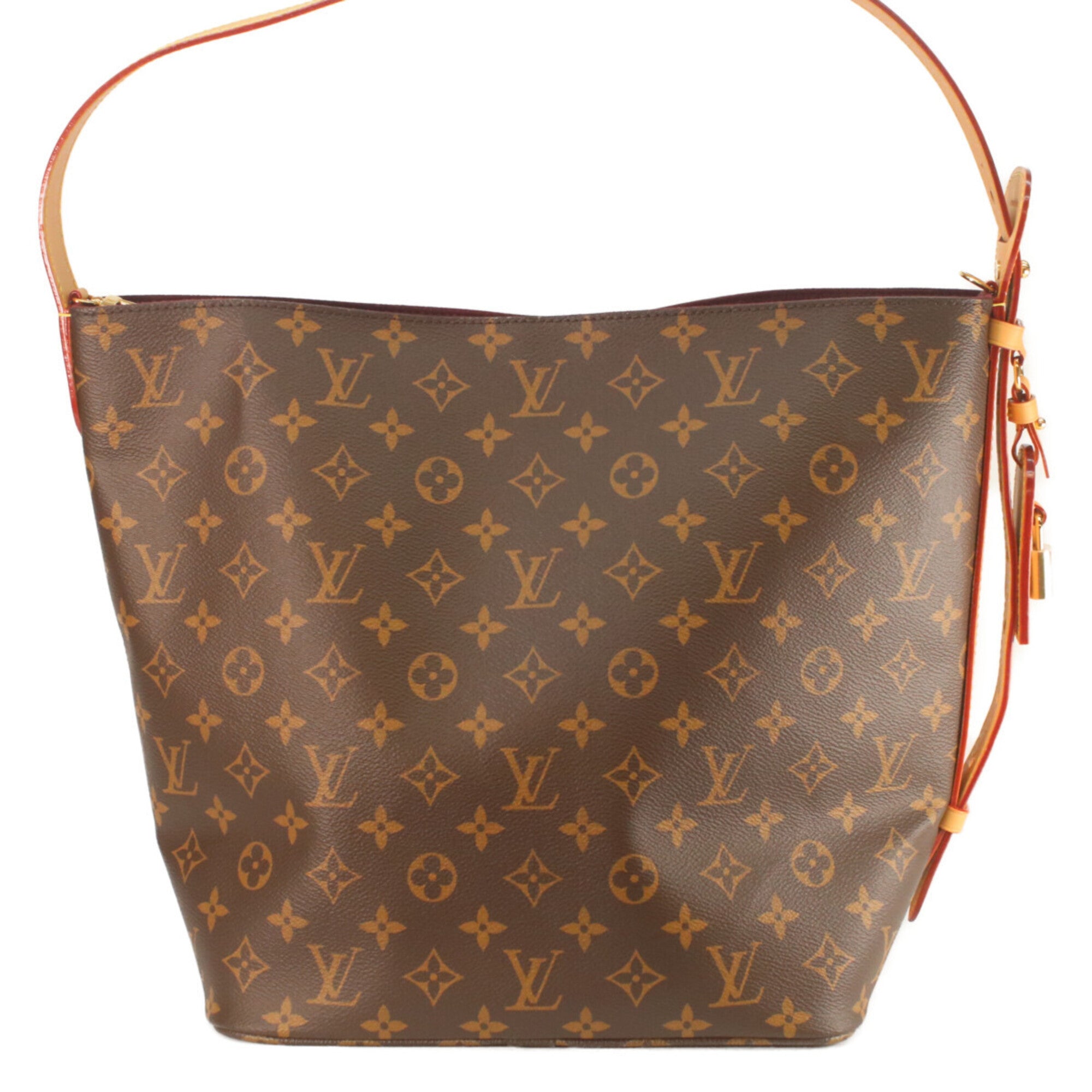 Louis Vuitton Brown Monogram Pouch Shoulder Bag (Pre-Owned)