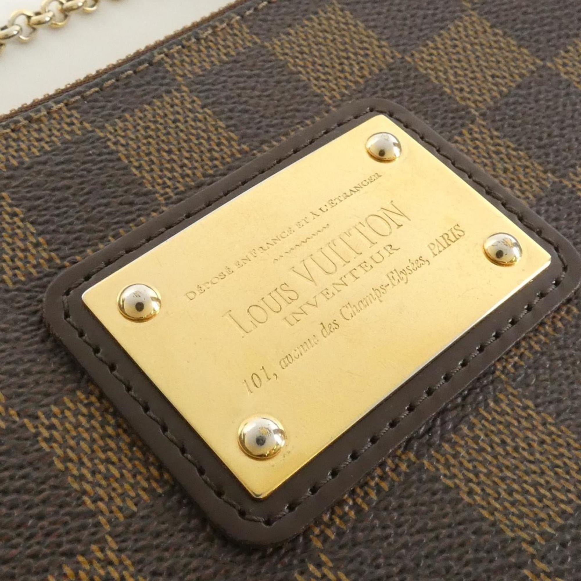 Louis Vuitton Ebene Coated Canvas Shoulder Bag (Pre-Owned)