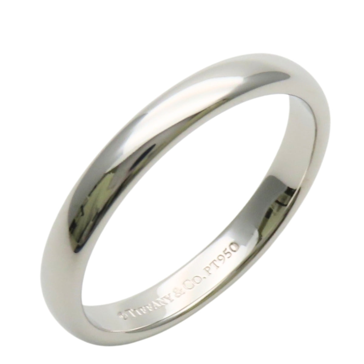 Tiffany Silver Silver 925 Band Ring (Pre-Owned)