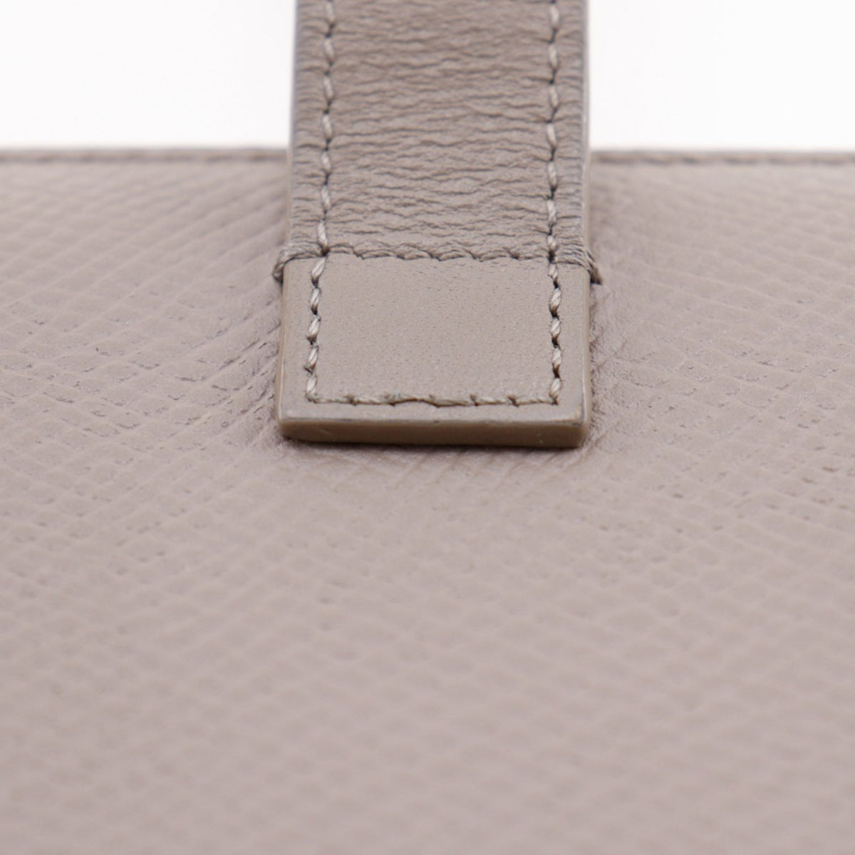 Celine Grayish Leather Wallet (Bi-Fold) (Pre-Owned)