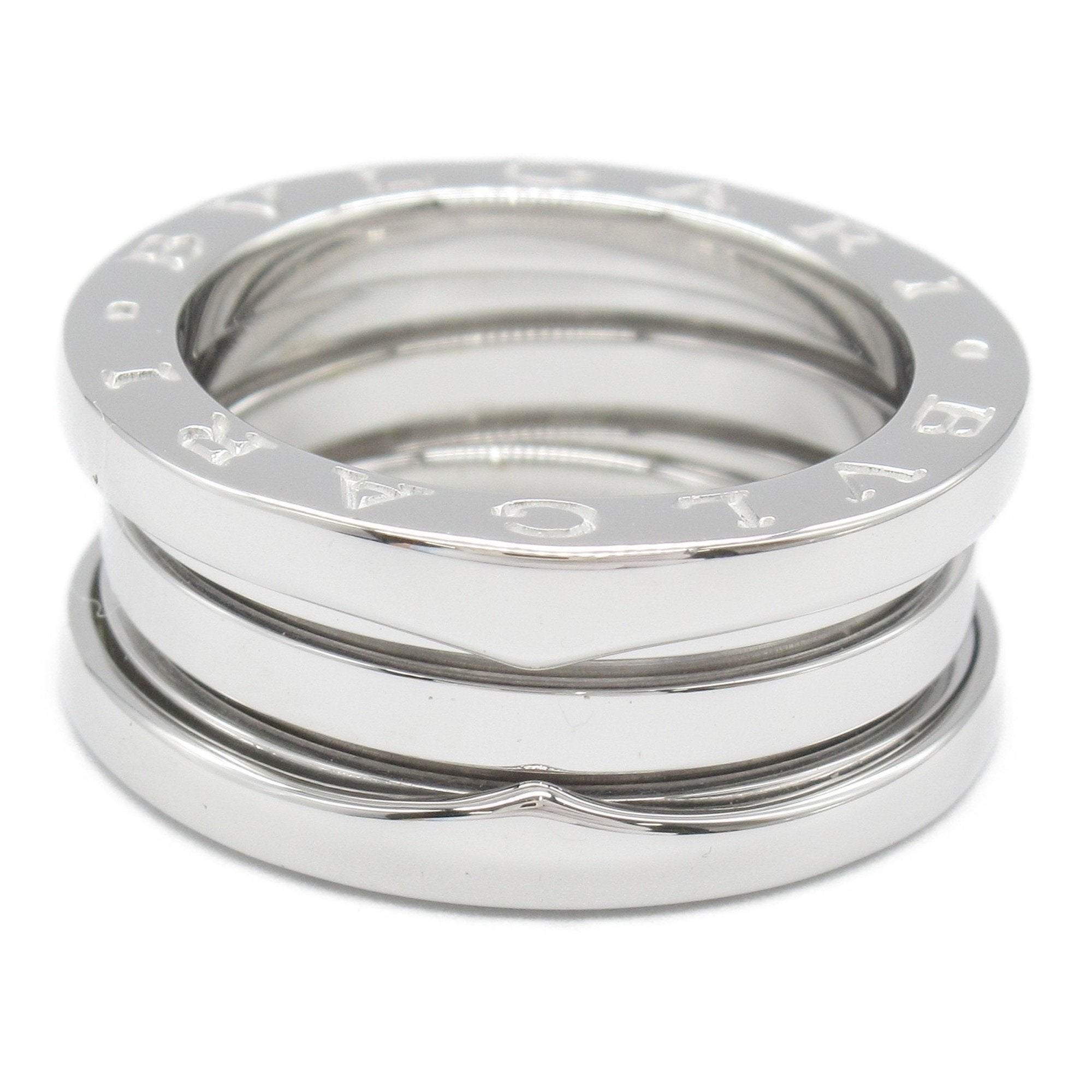 Bvlgari B.Zero1 Silver White Gold (18K) Band Ring (Pre-Owned)