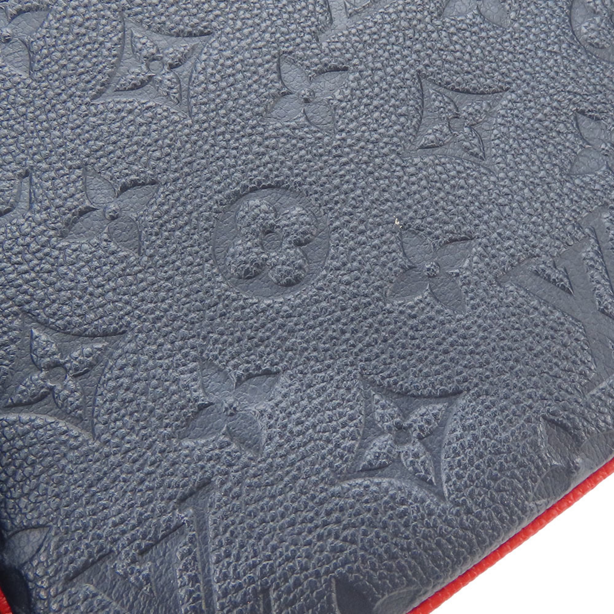 Louis Vuitton Marine Rouge Monogram Empreinte Pochette Shoulder Bag (Pre-Owned)