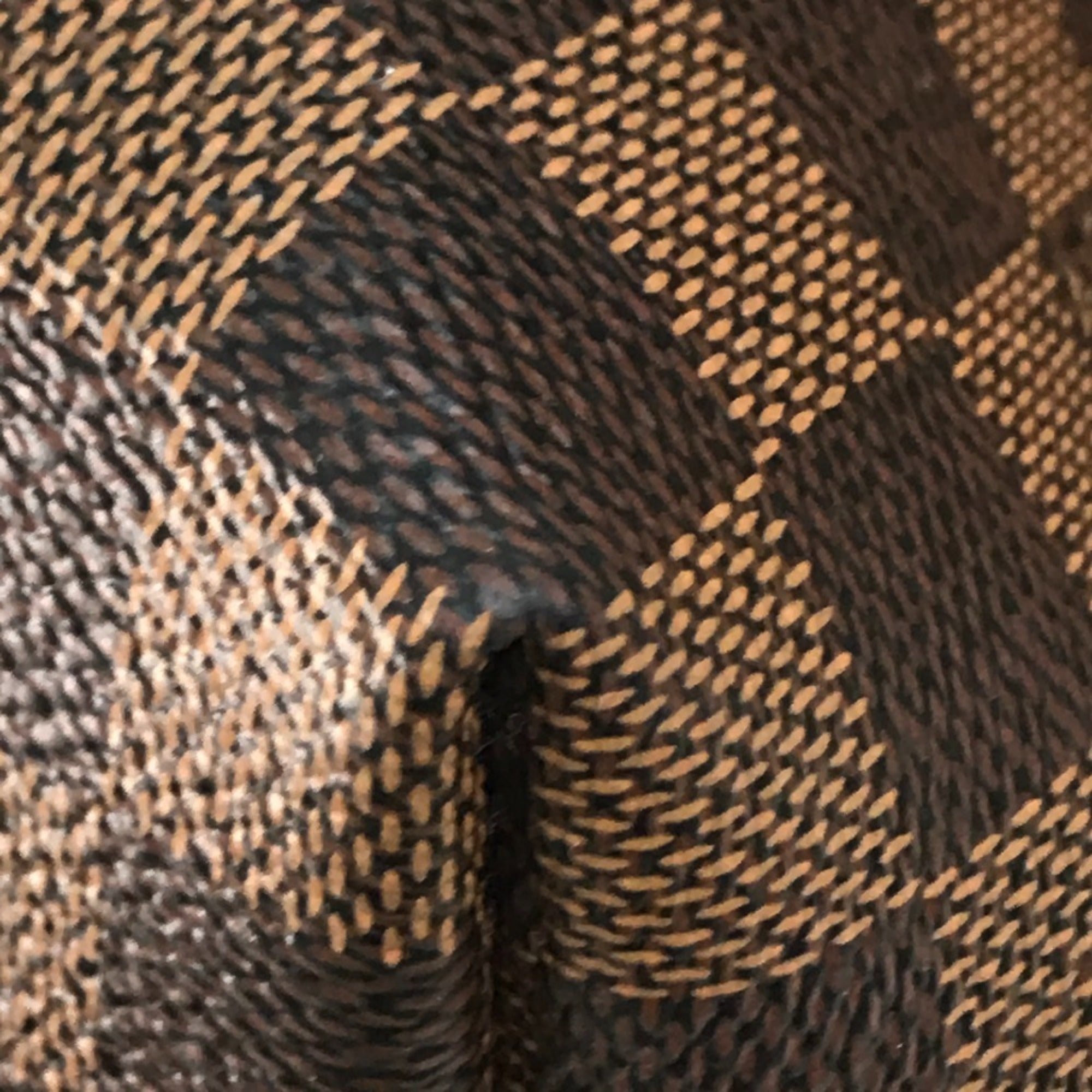 Louis Vuitton Brown Damier Canvas Ebene Damier Canvas Shoulder Bag Tote Bag (Pre-Owned)