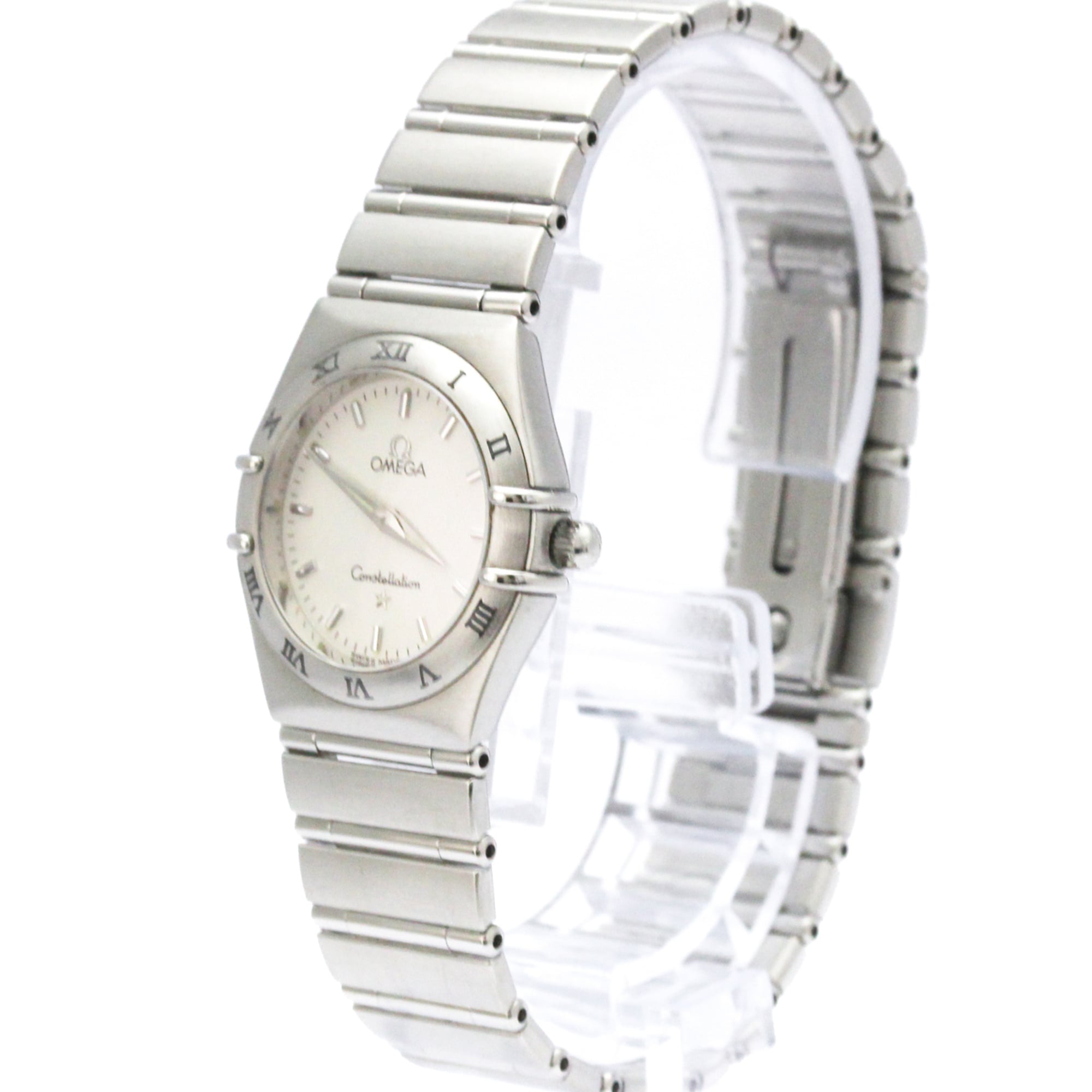 Omega Constellation My Choice Quartz Watch Stainless Steel And Mother Of Pearl Watch (Pre-Owned)