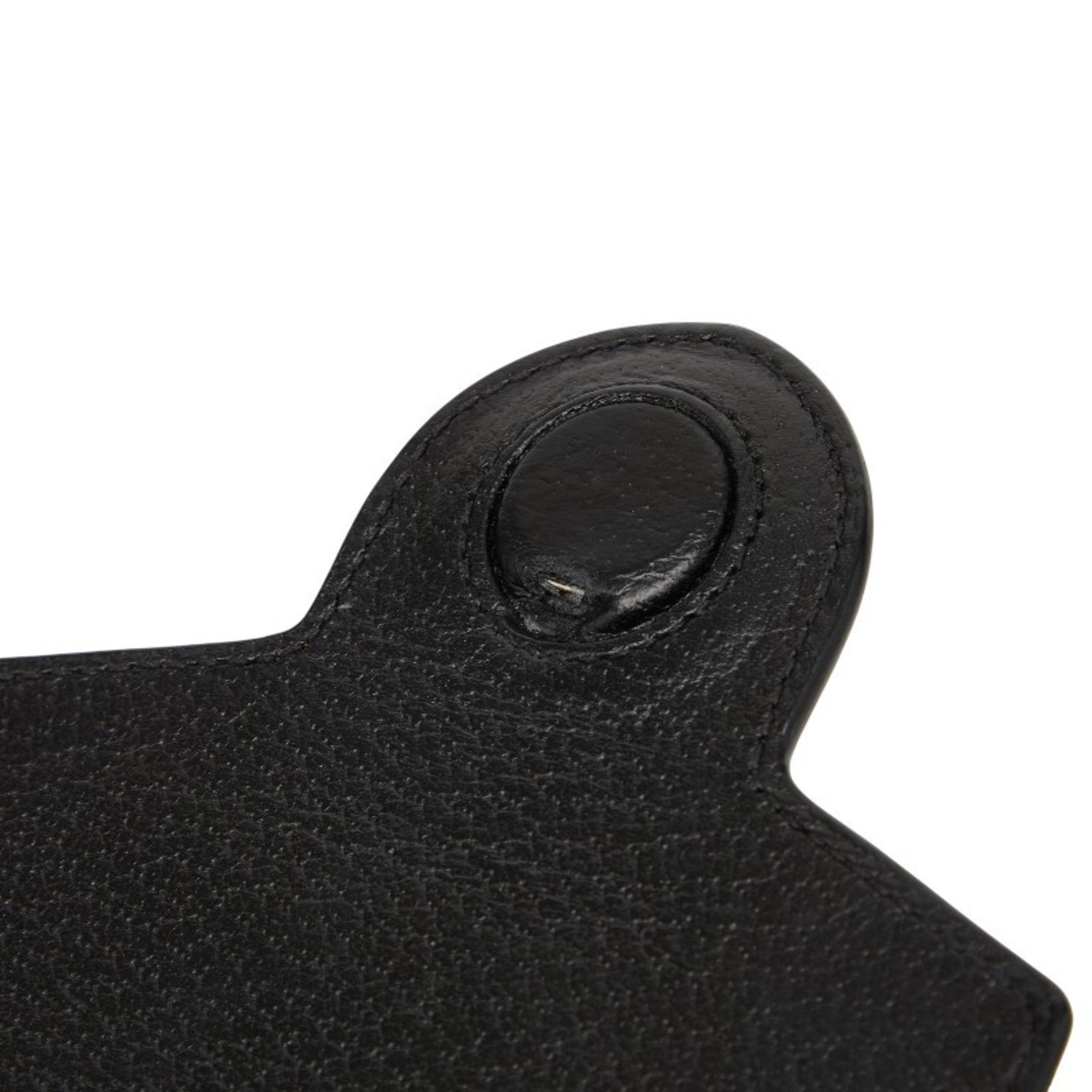 Gucci Black Leather Shoulder Bag (Pre-Owned)
