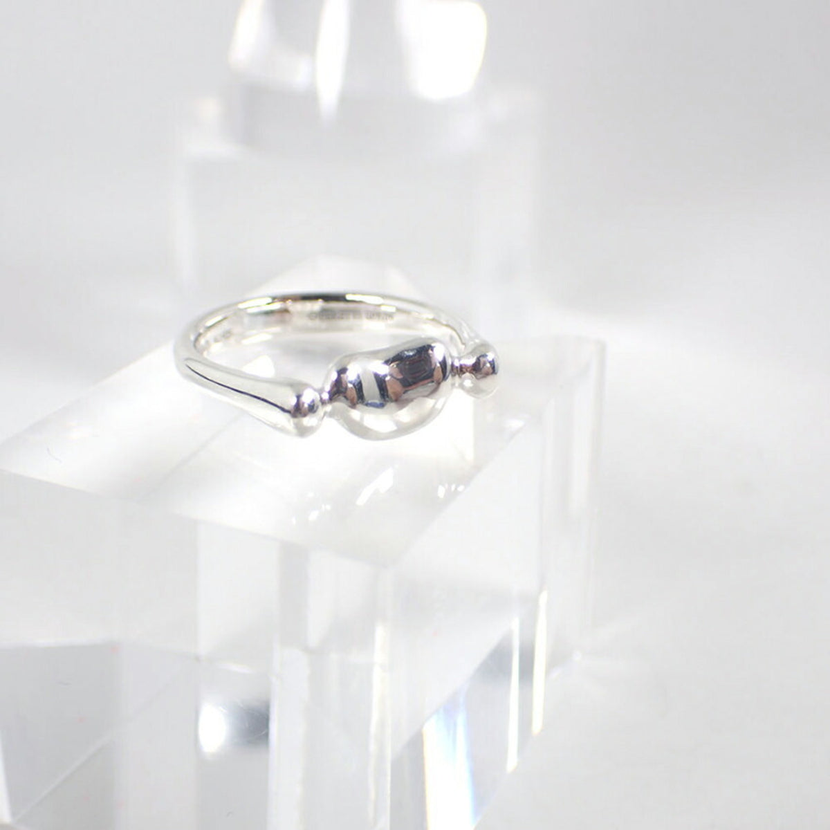 Tiffany Sterling Silver 925 Band Ring (Pre-Owned)