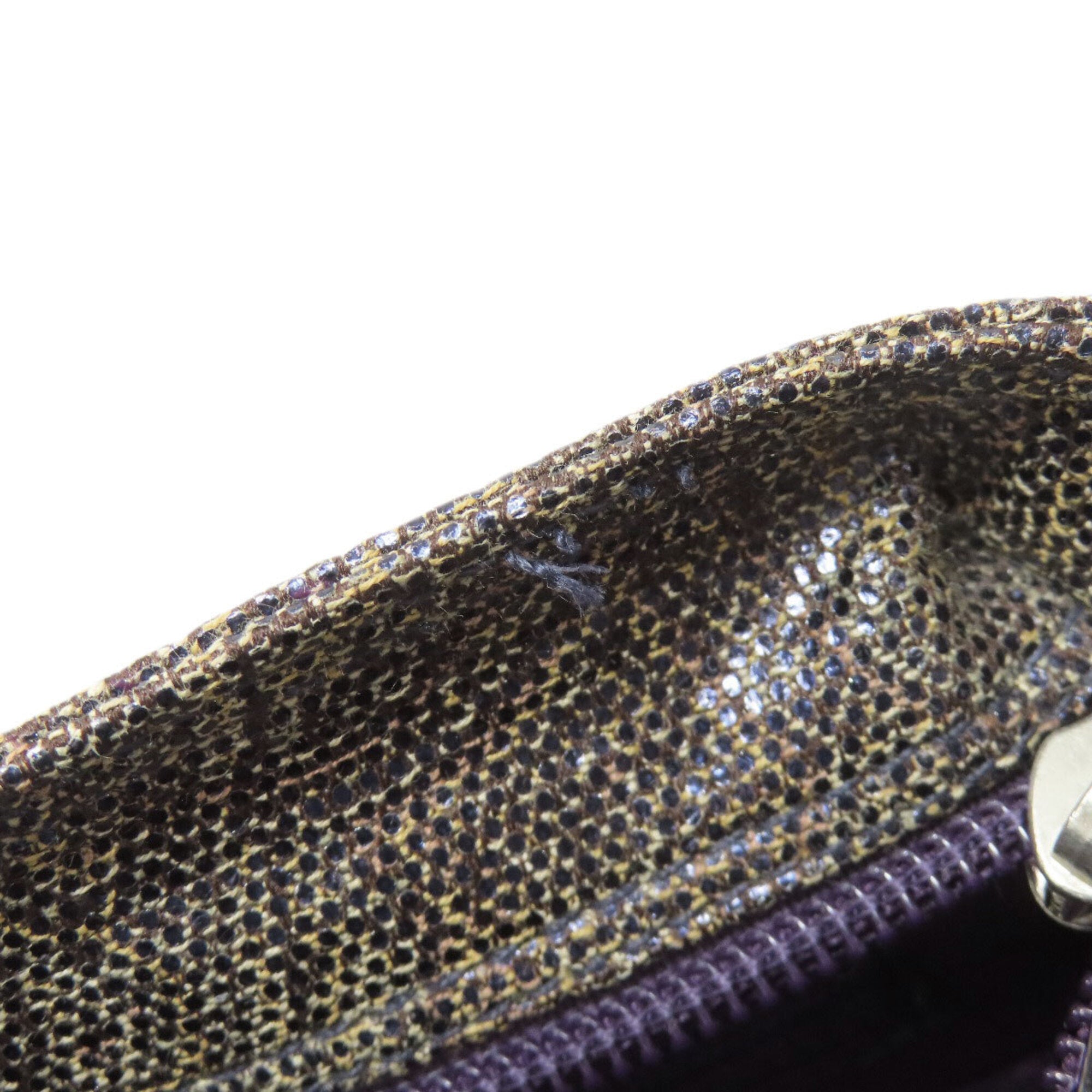 Etro Brown Cotton Polyester Tote Bag (Pre-Owned)