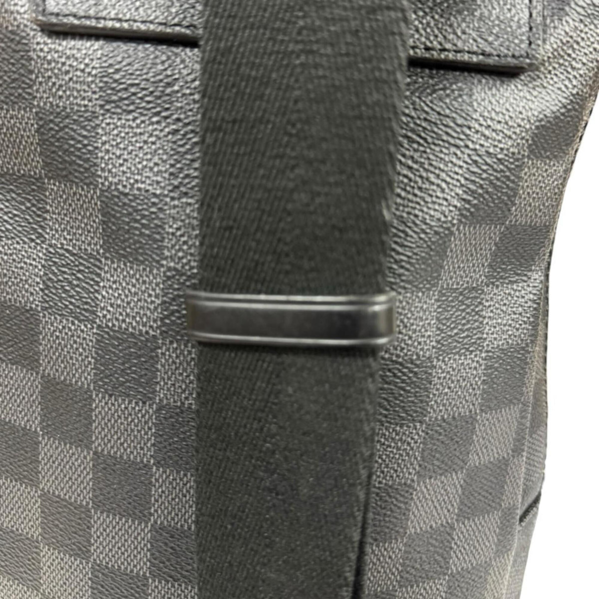 Louis Vuitton Black Gray Damier Graphite Sling Bag (Pre-Owned)