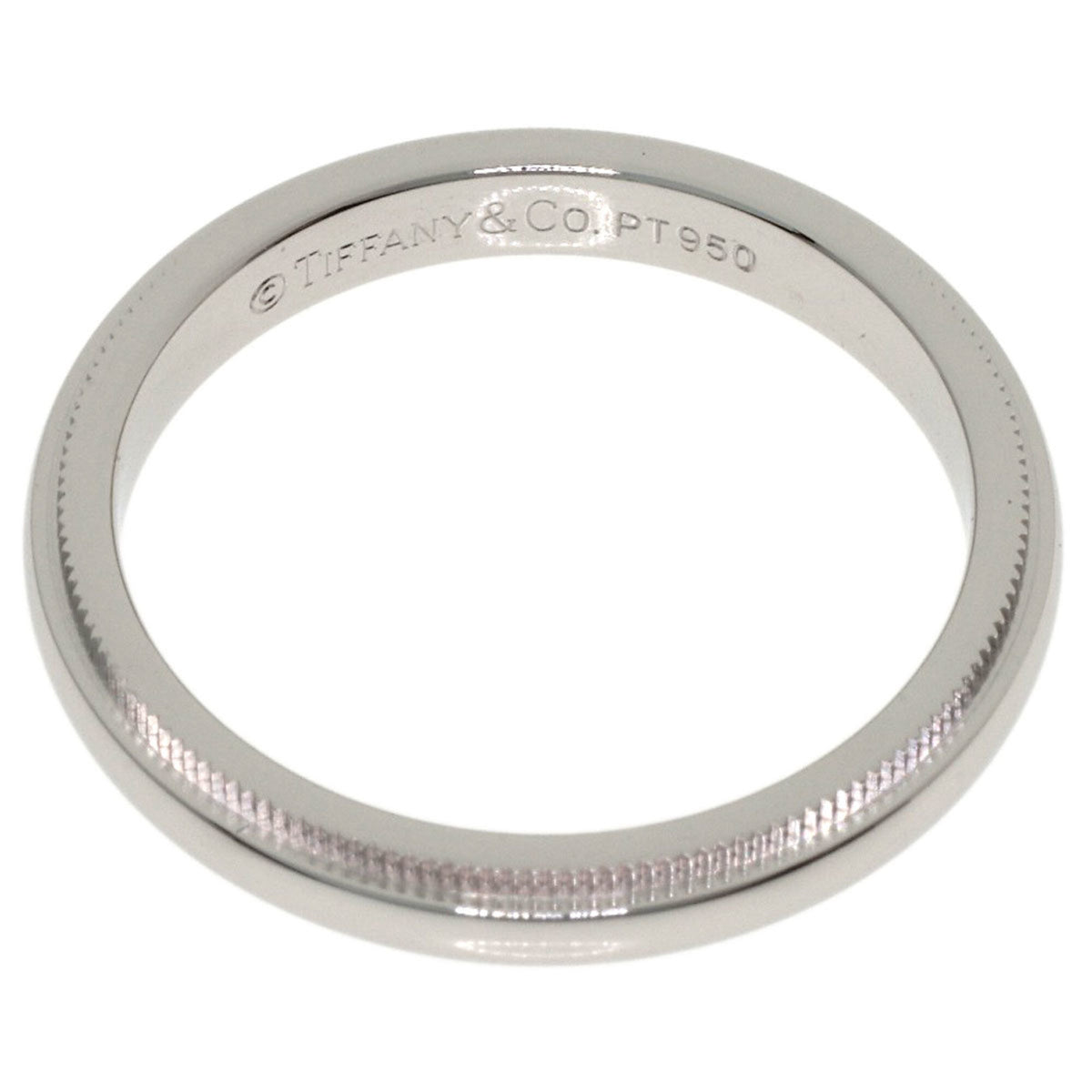 Tiffany Platinum 950 Band Ring (Pre-Owned)