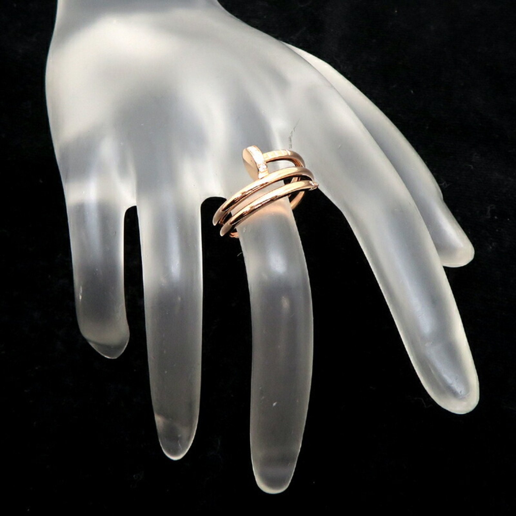 Cartier Juste Un Clou Pink Gold (18K) Band Ring (Pre-Owned)
