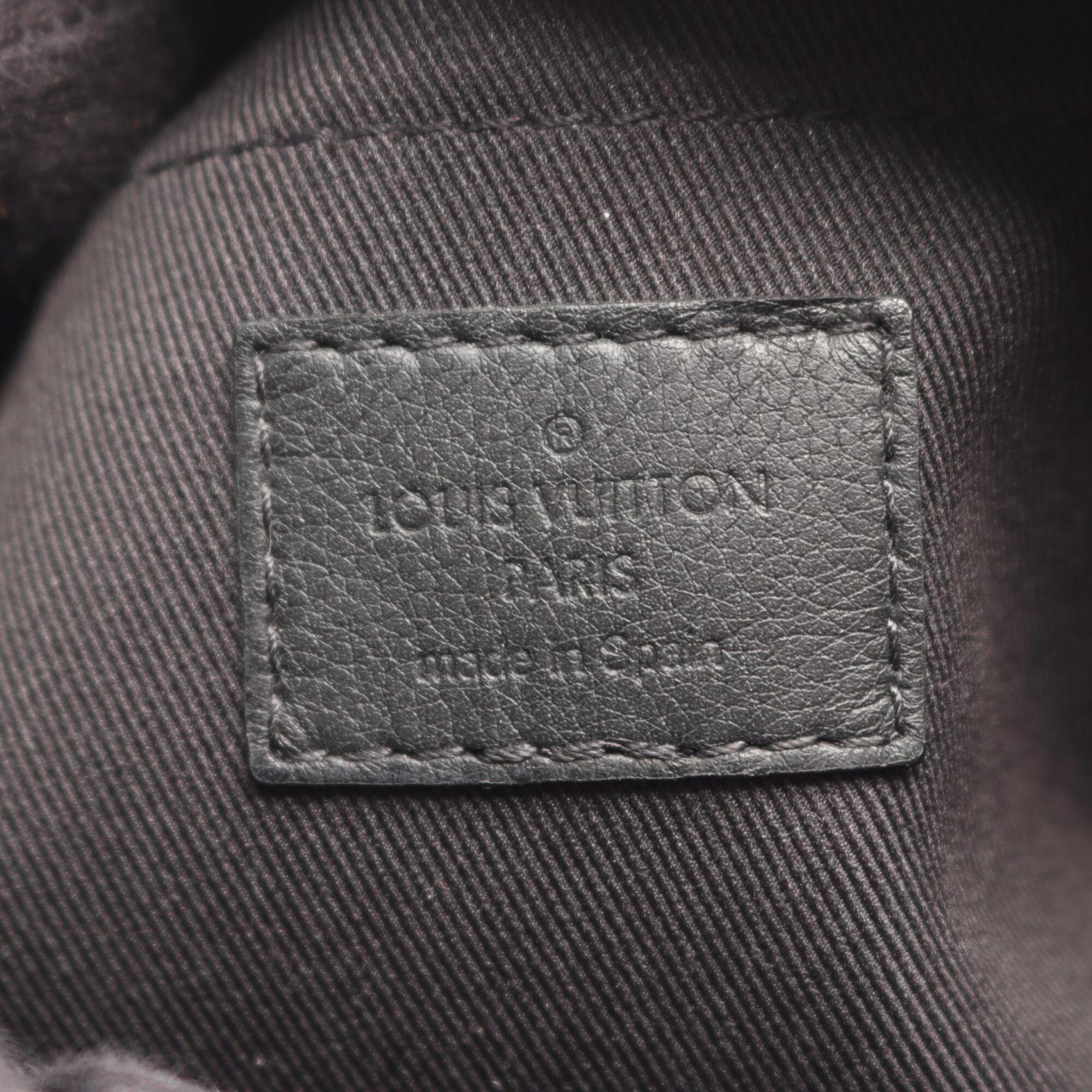 Louis Vuitton Black Brown Monogram Monogram Backpack (Pre-Owned)
