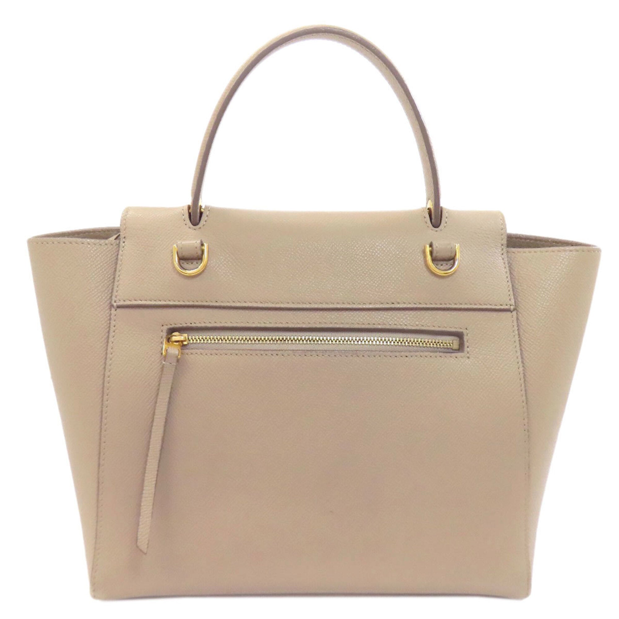 Celine Beige Leather Handbag (Pre-Owned)
