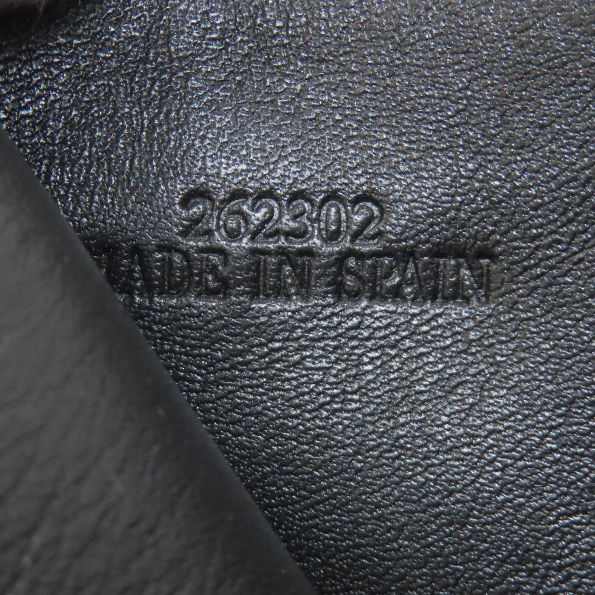 Loewe Black Leather Wallet (Bi-Fold) (Pre-Owned)