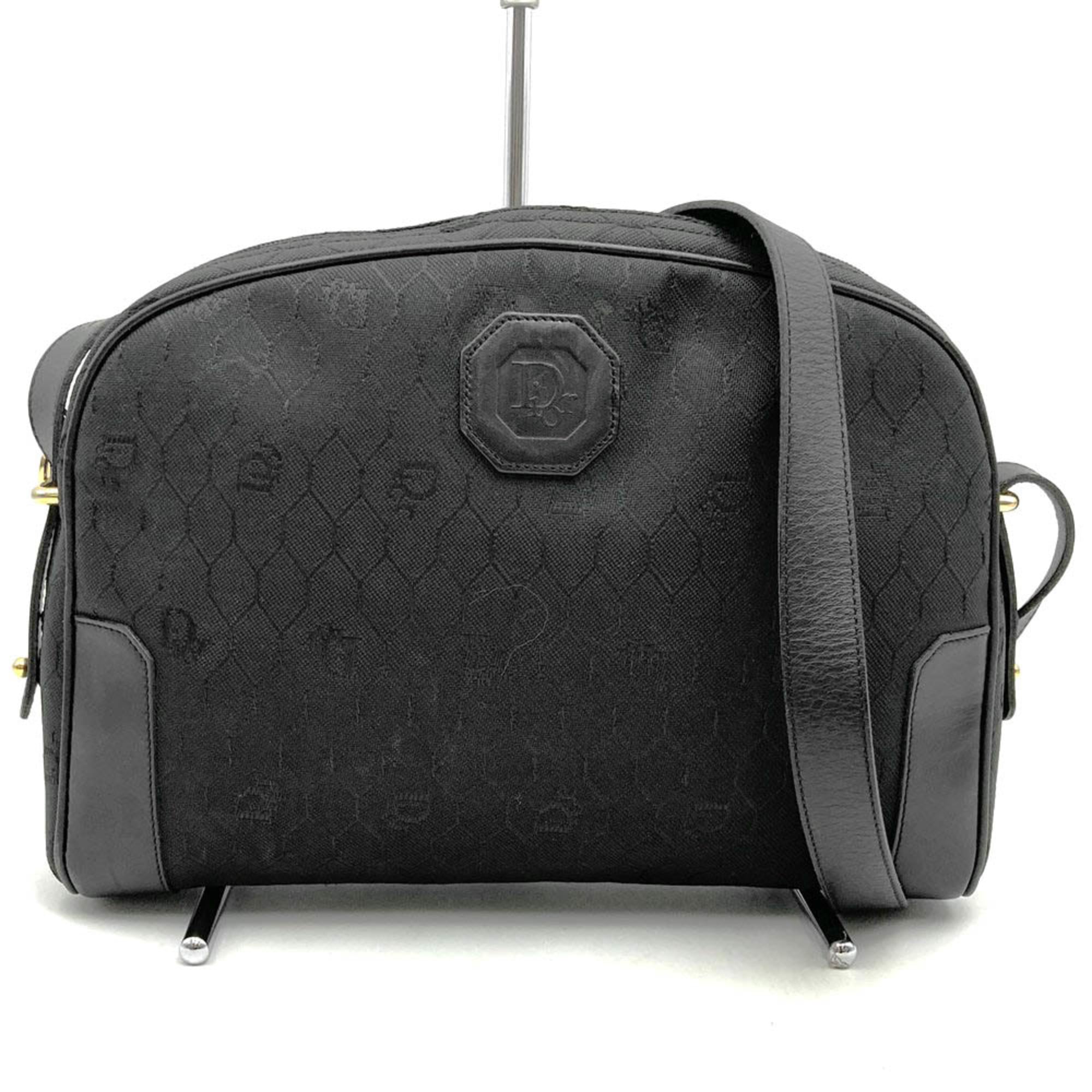 Christian Dior Black Canvas Shoulder Bag (Pre-Owned)
