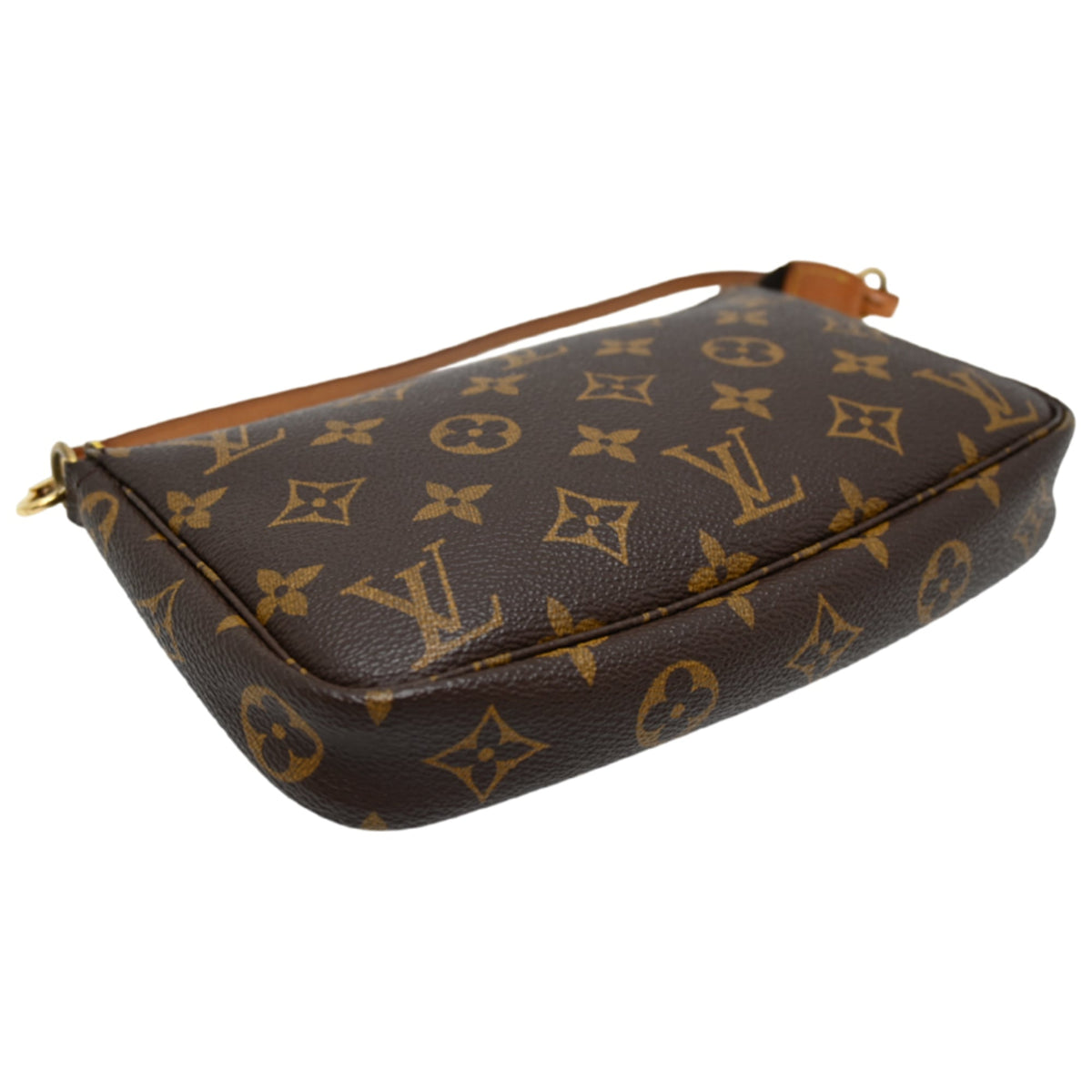 Louis Vuitton Brown Monogram Pochette Pouch (Pre-Owned)