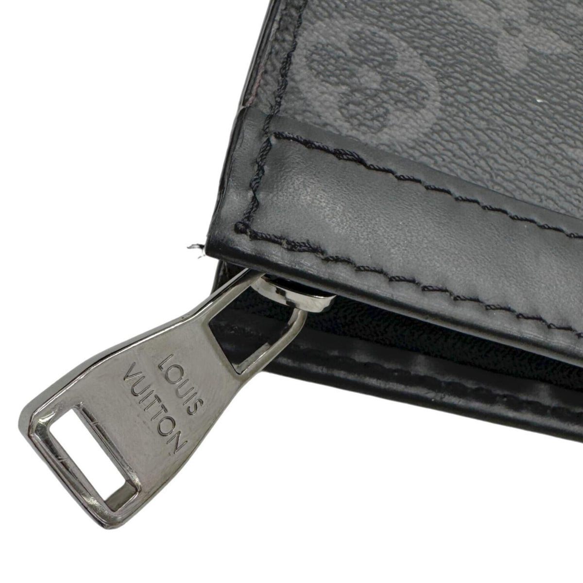 Louis Vuitton Black Monogram Eclipse Clutch Bag Pochette (Pre-Owned)