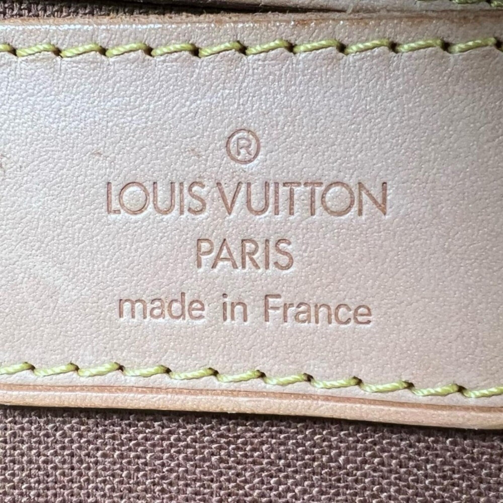 Louis Vuitton Brown Monogram Or White Monogram Boston Bag (Pre-Owned)