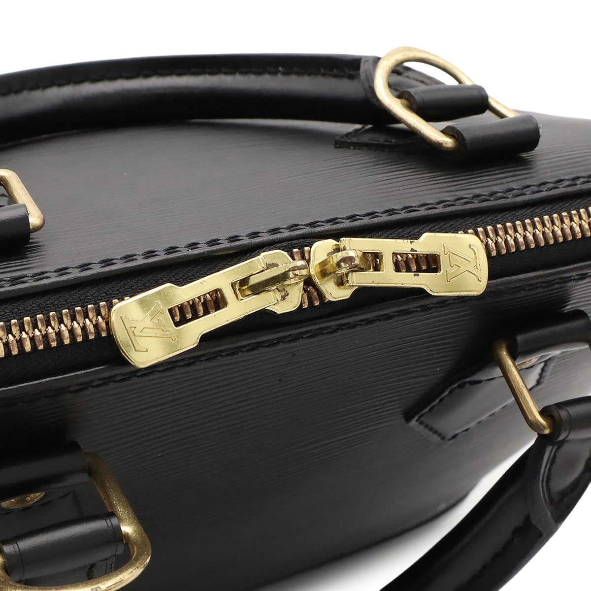 Louis Vuitton Noir Epi Leather Handbag (Pre-Owned)