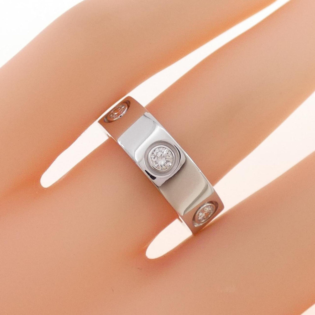 Cartier White Gold (18K) Band Ring (Pre-Owned)