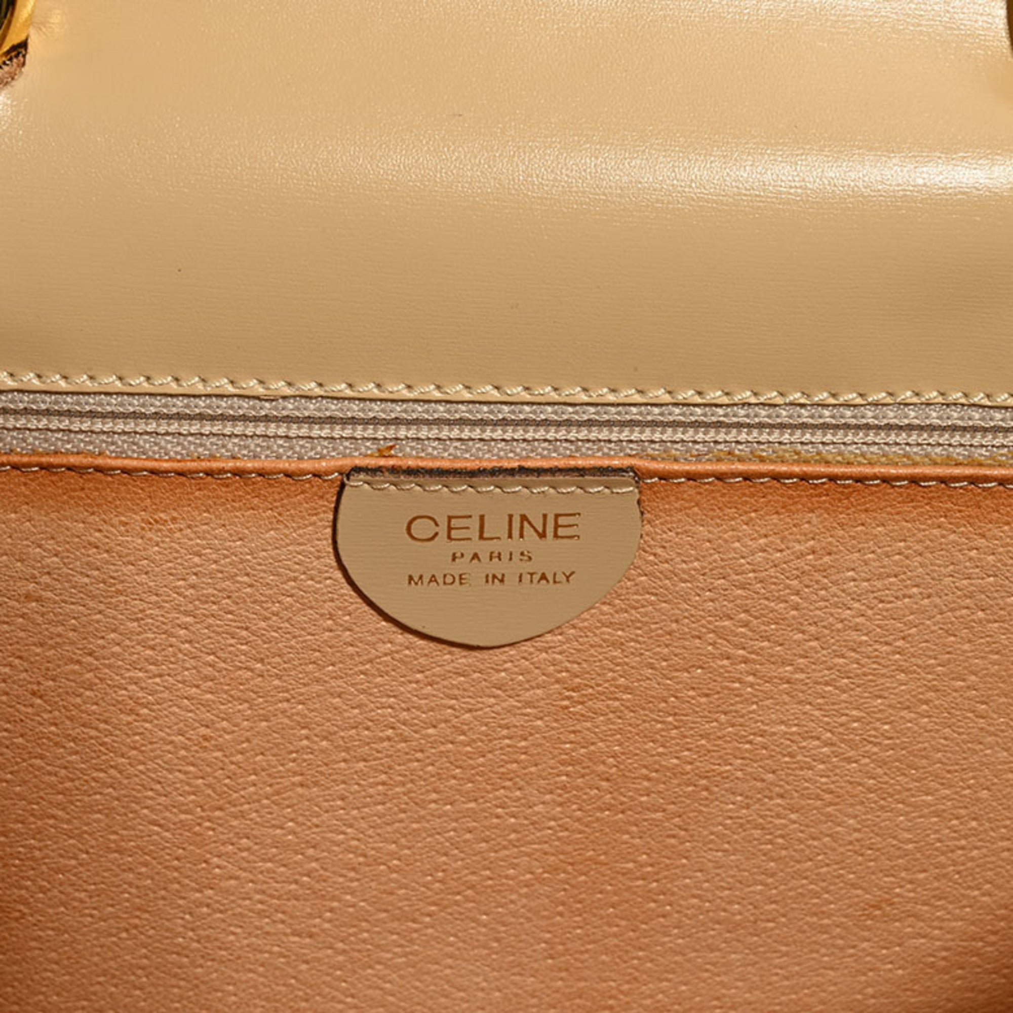 Celine Beige Leather Handbag (Pre-Owned)